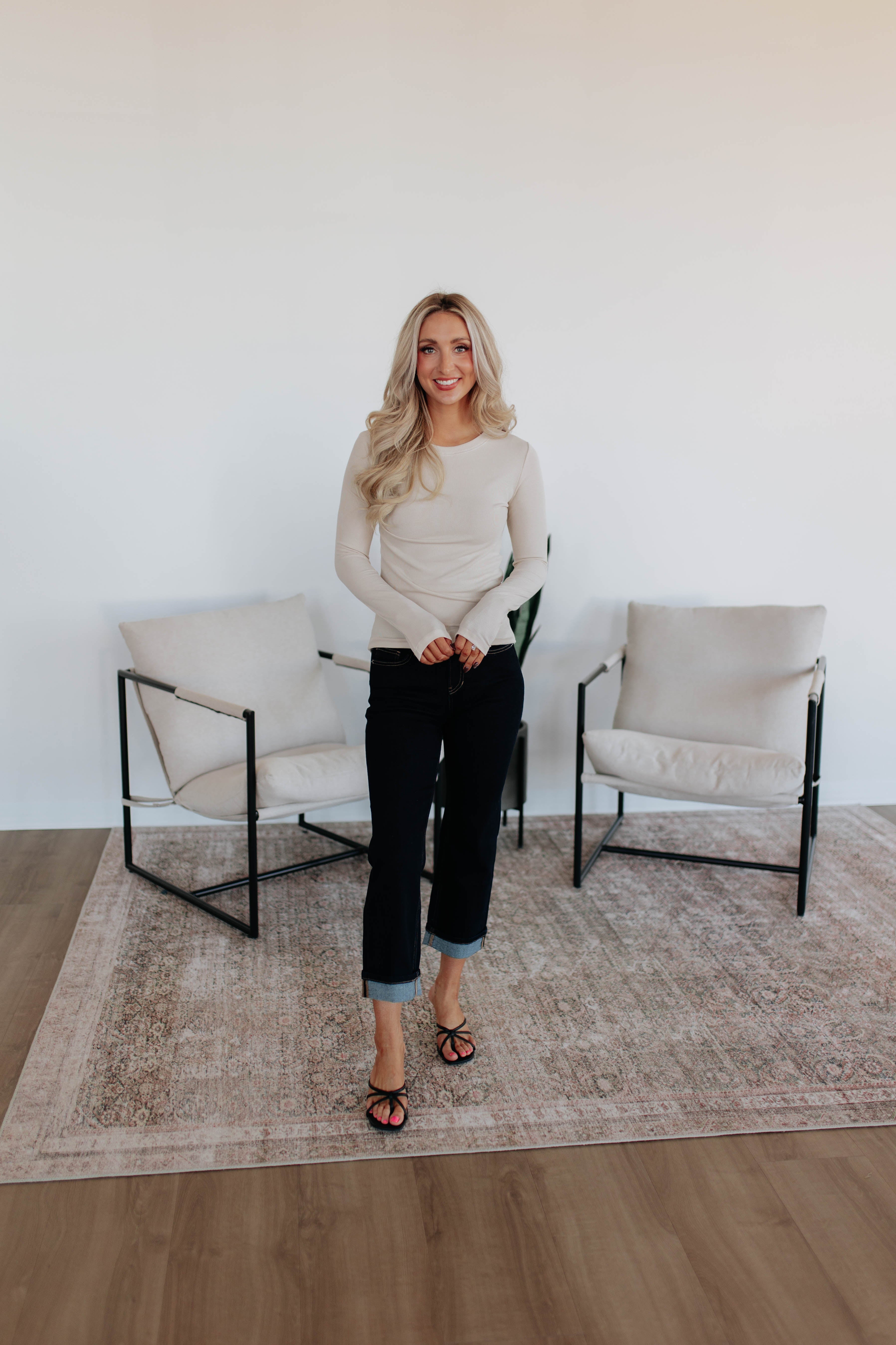 Hanna Ribbed Top