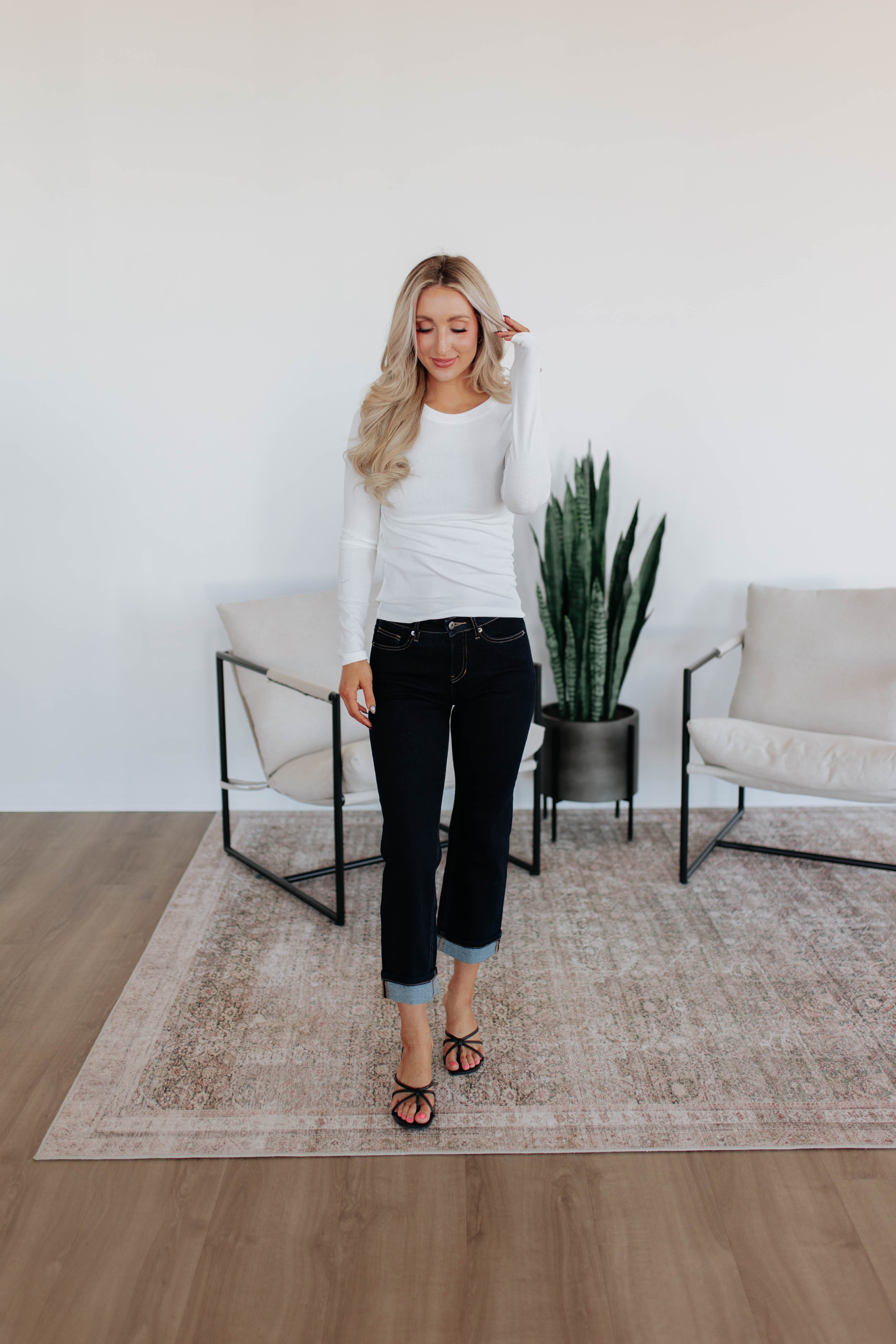 Hanna Ribbed Top
