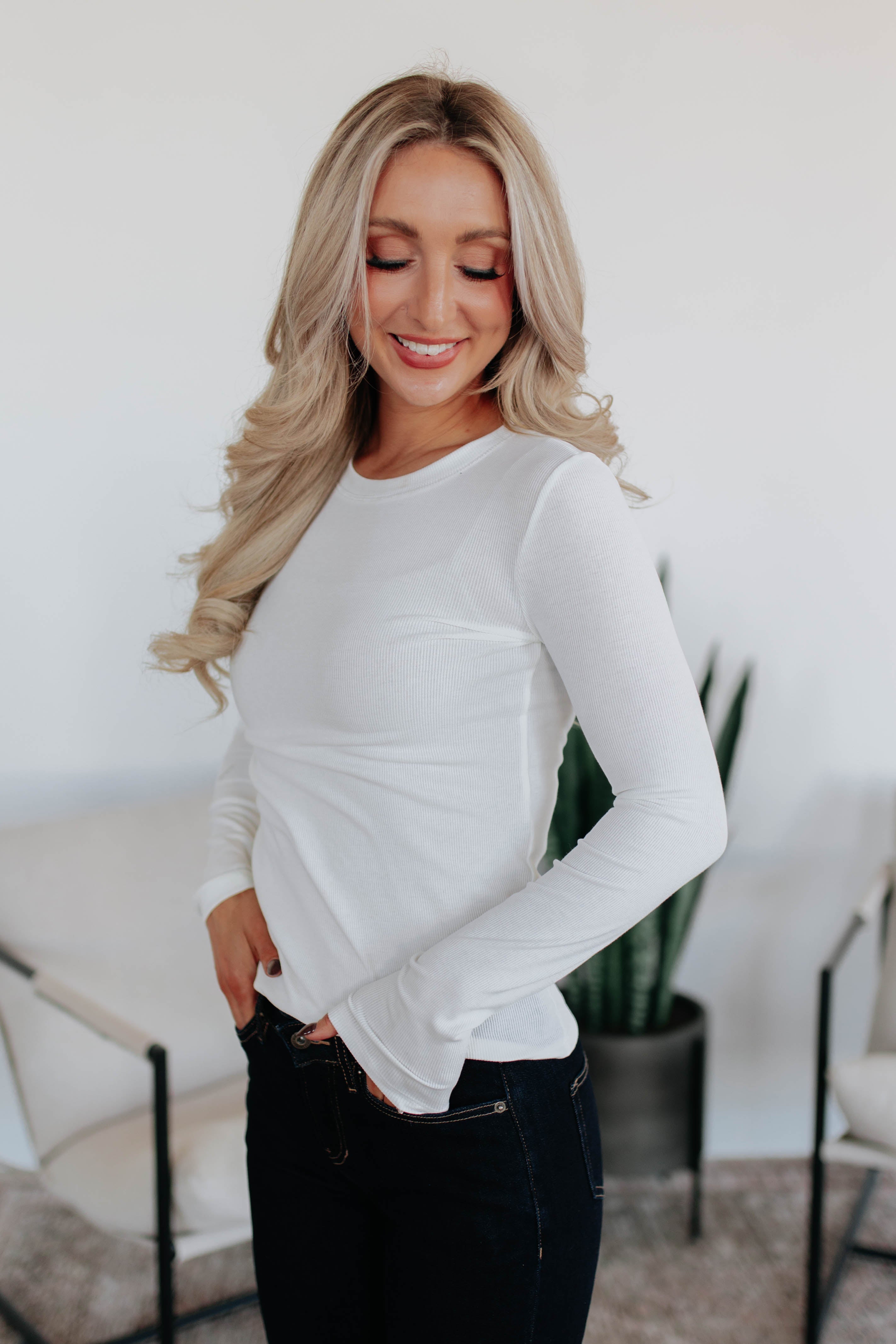 Hanna Ribbed Top