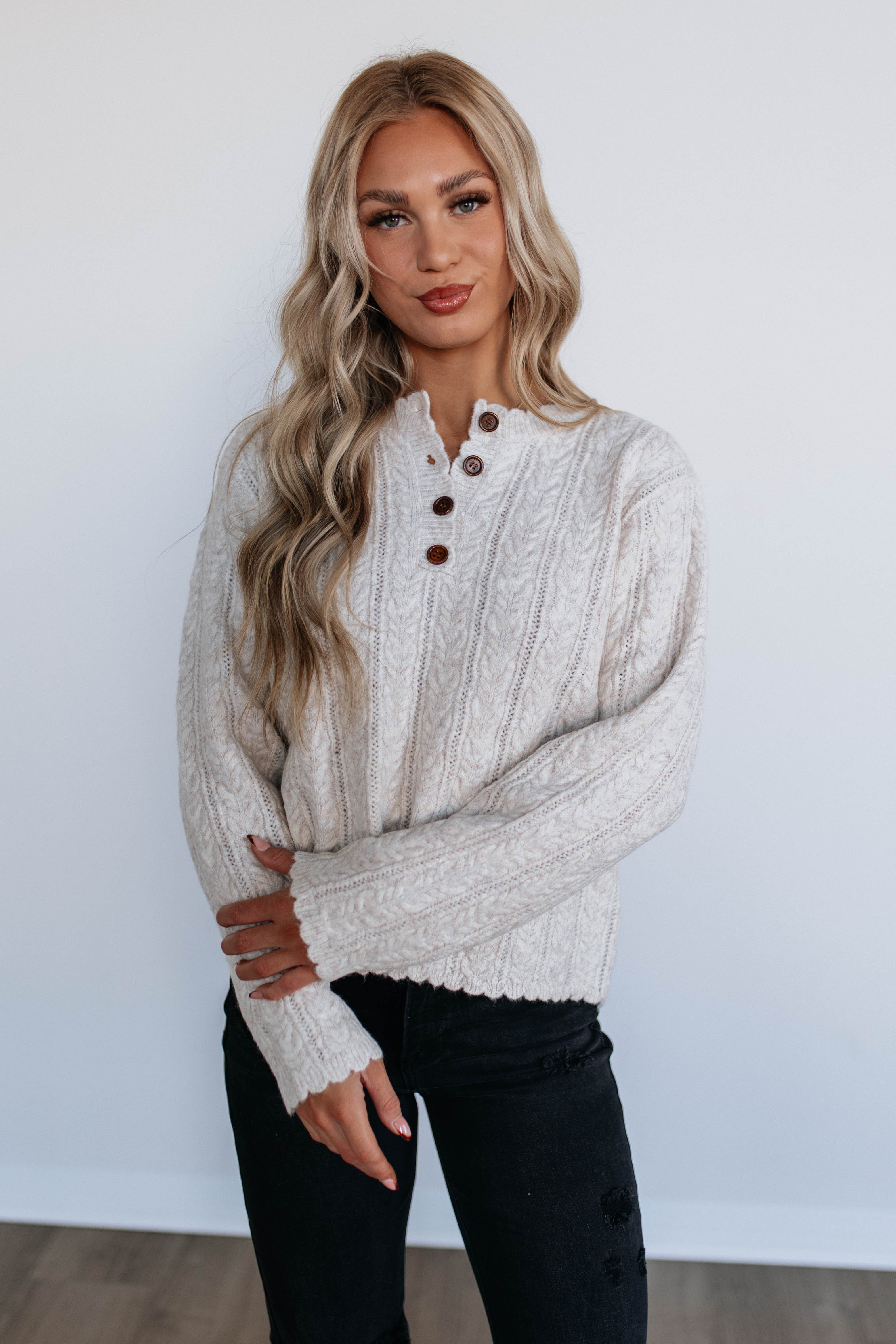 Diane Cable Knit Sweater