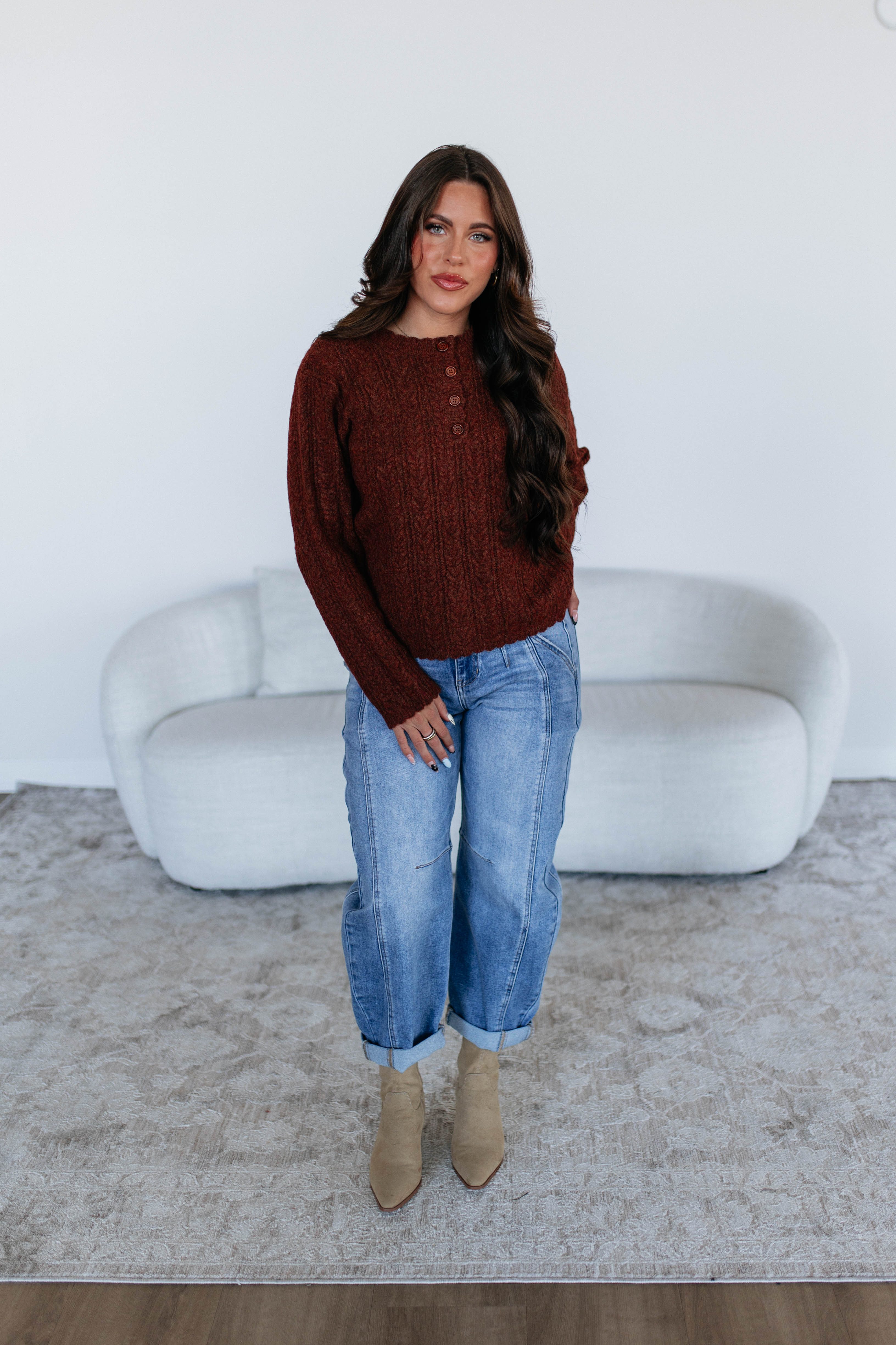 Diane Cable Knit Sweater