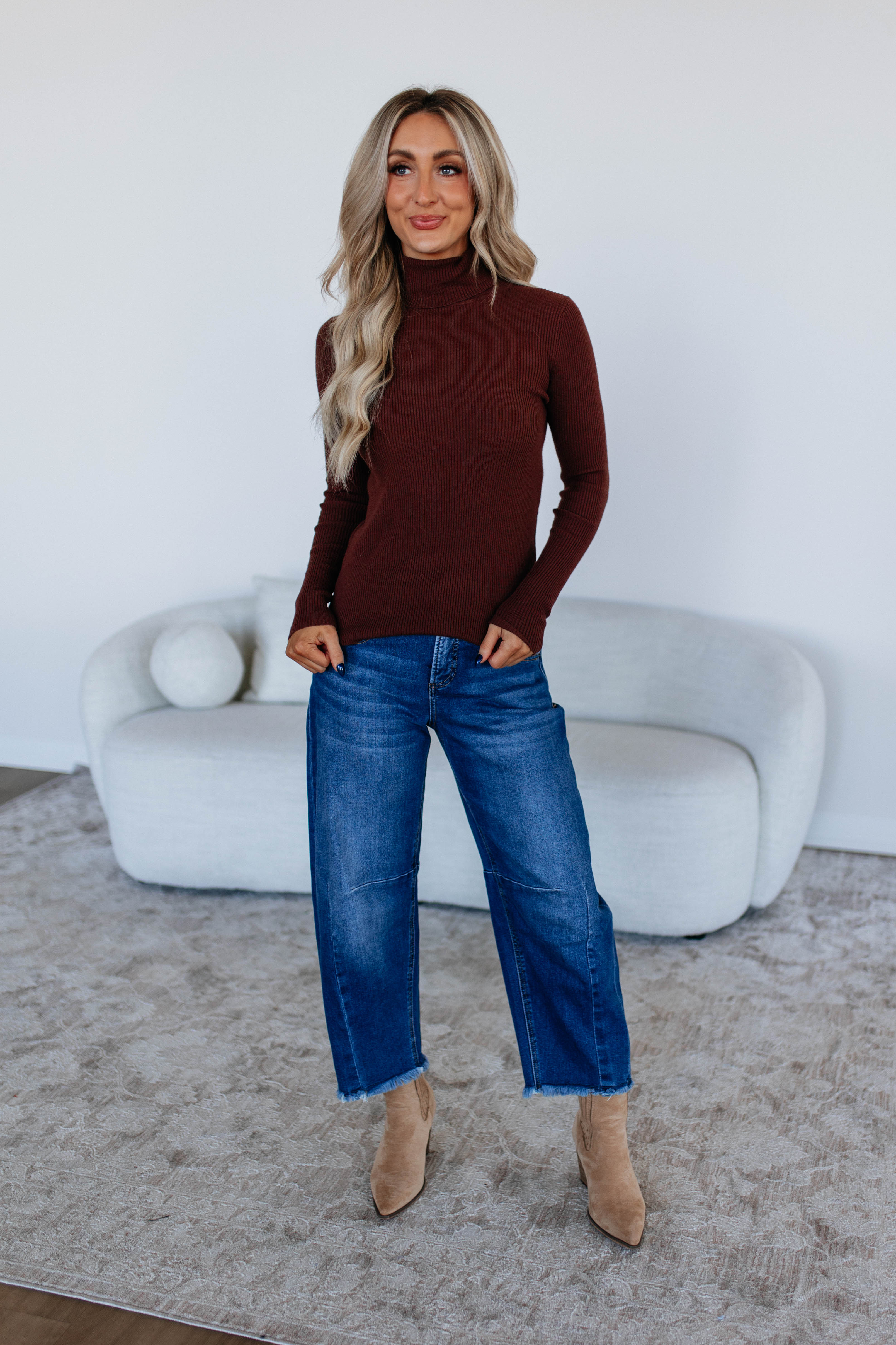 Leina Turtle Neck Sweater