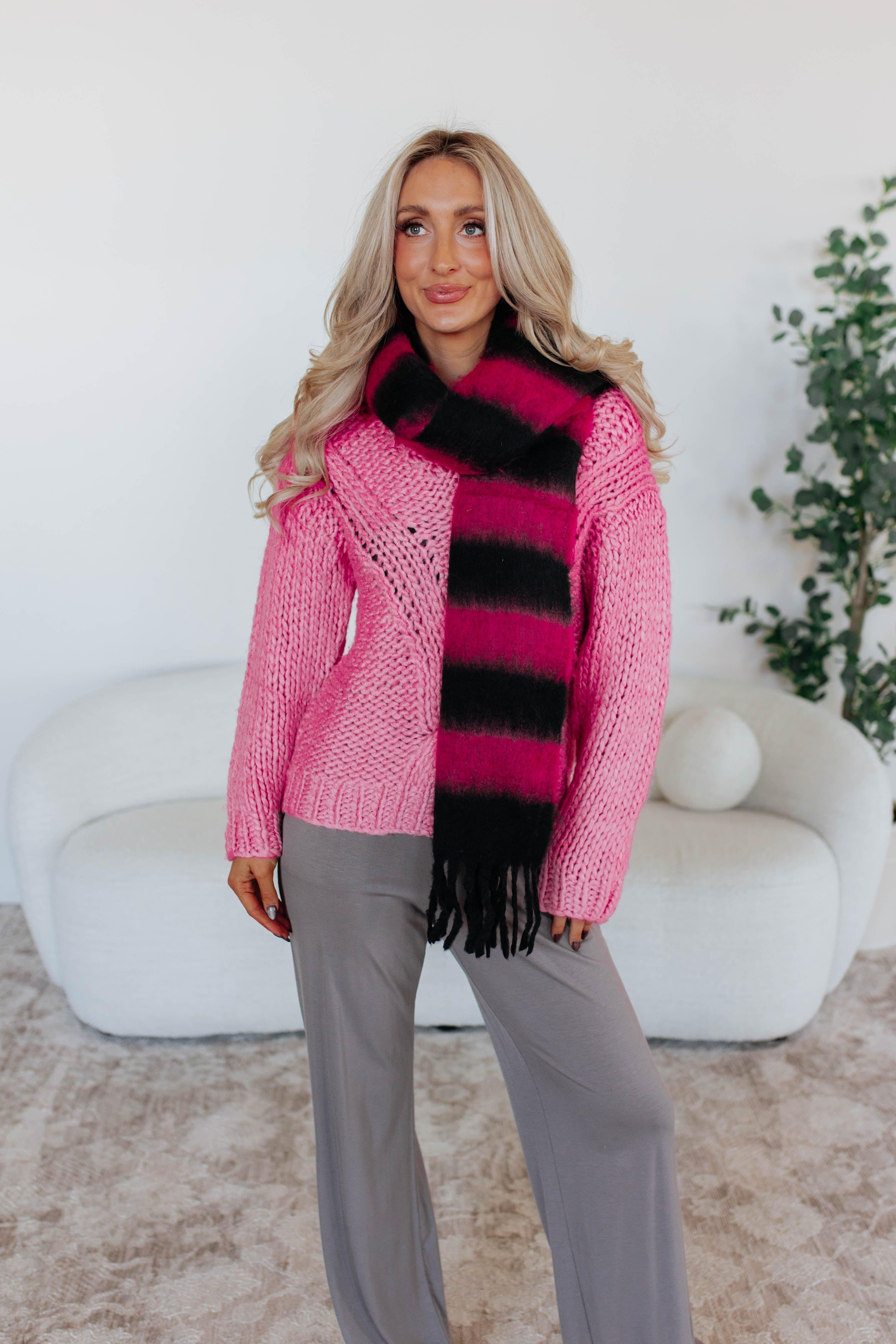 Ezrah Striped Scarf