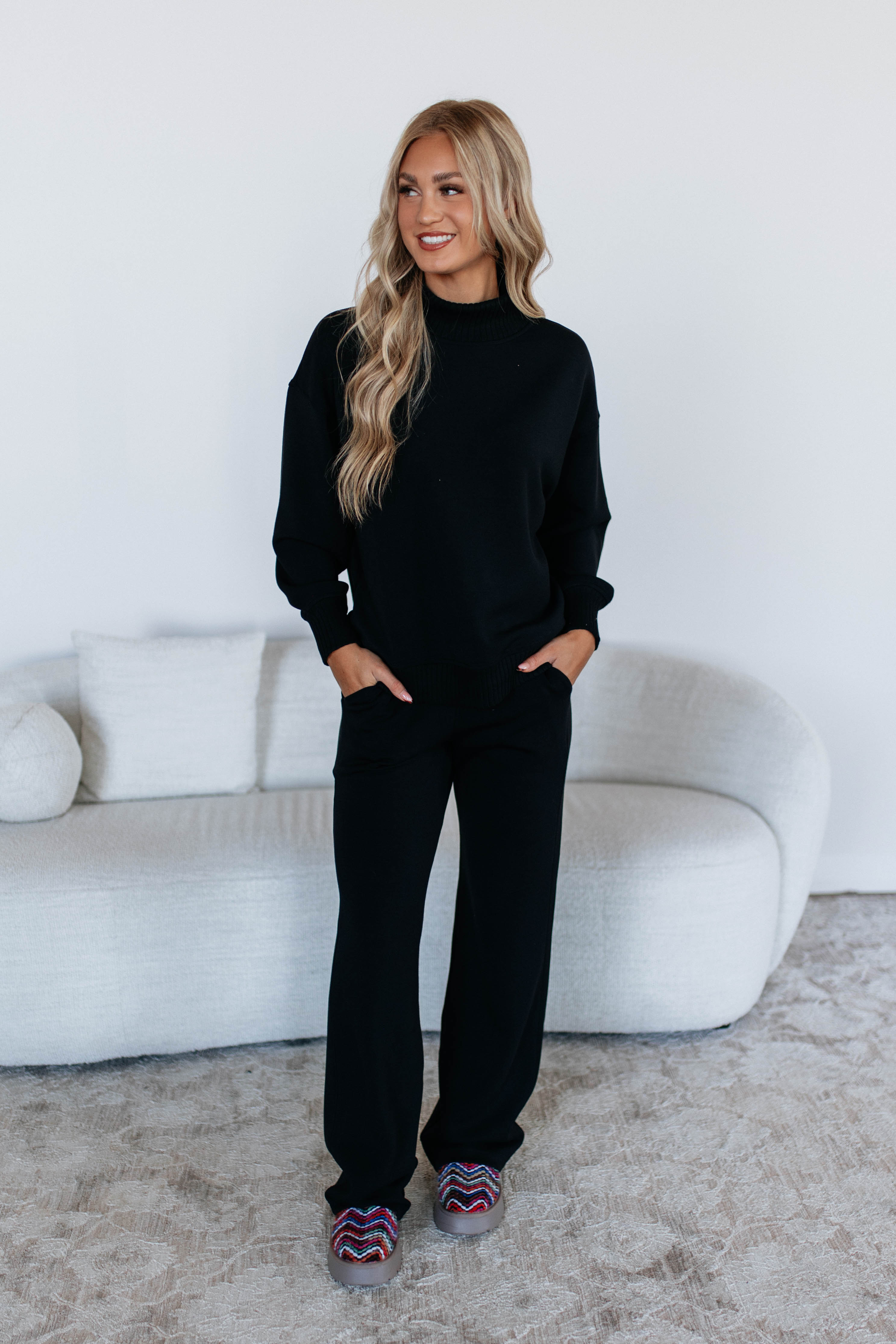 Kirsten Lounge Pants - Black