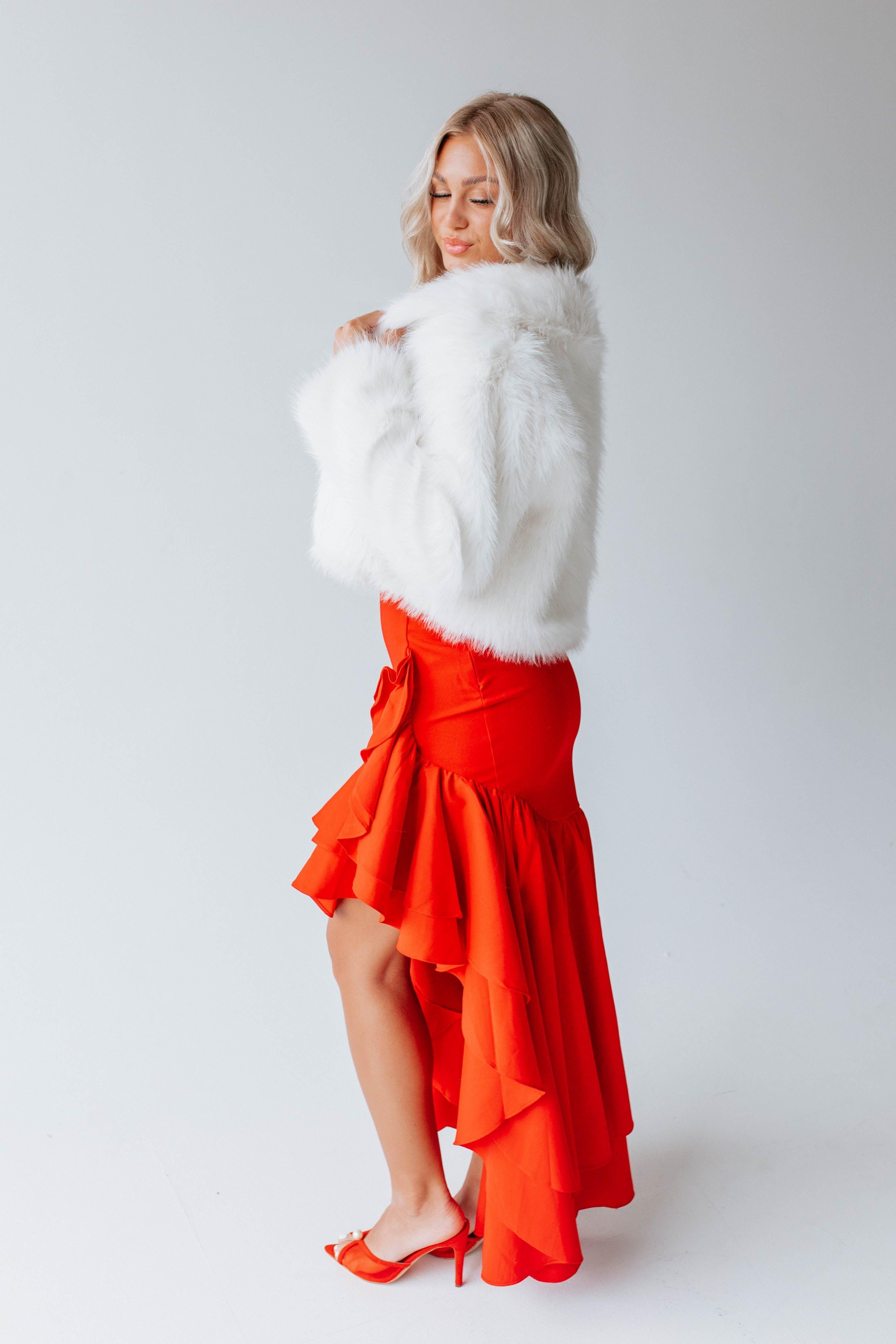 Valinda Faux Fur Jacket