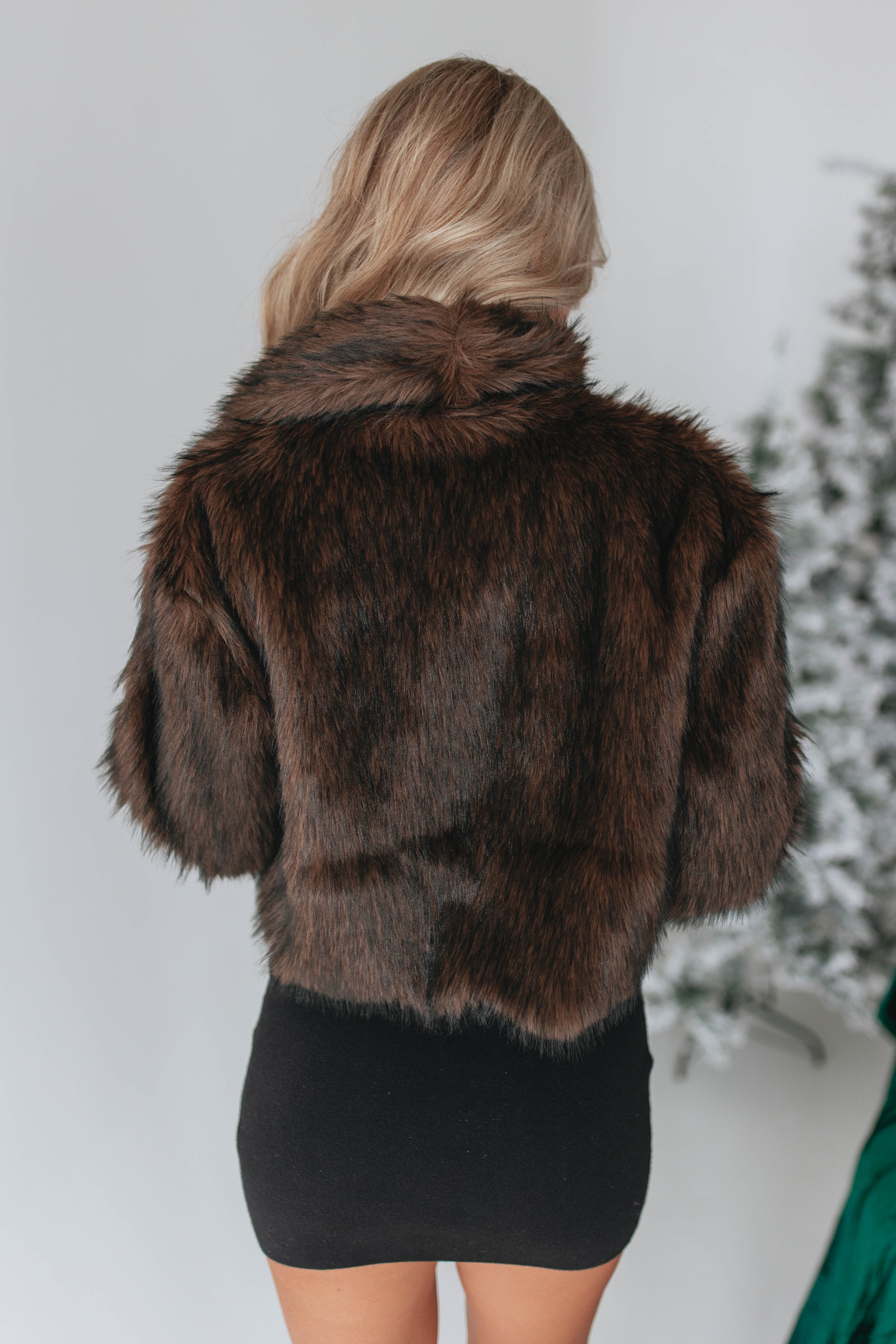 Valinda Faux Fur Jacket