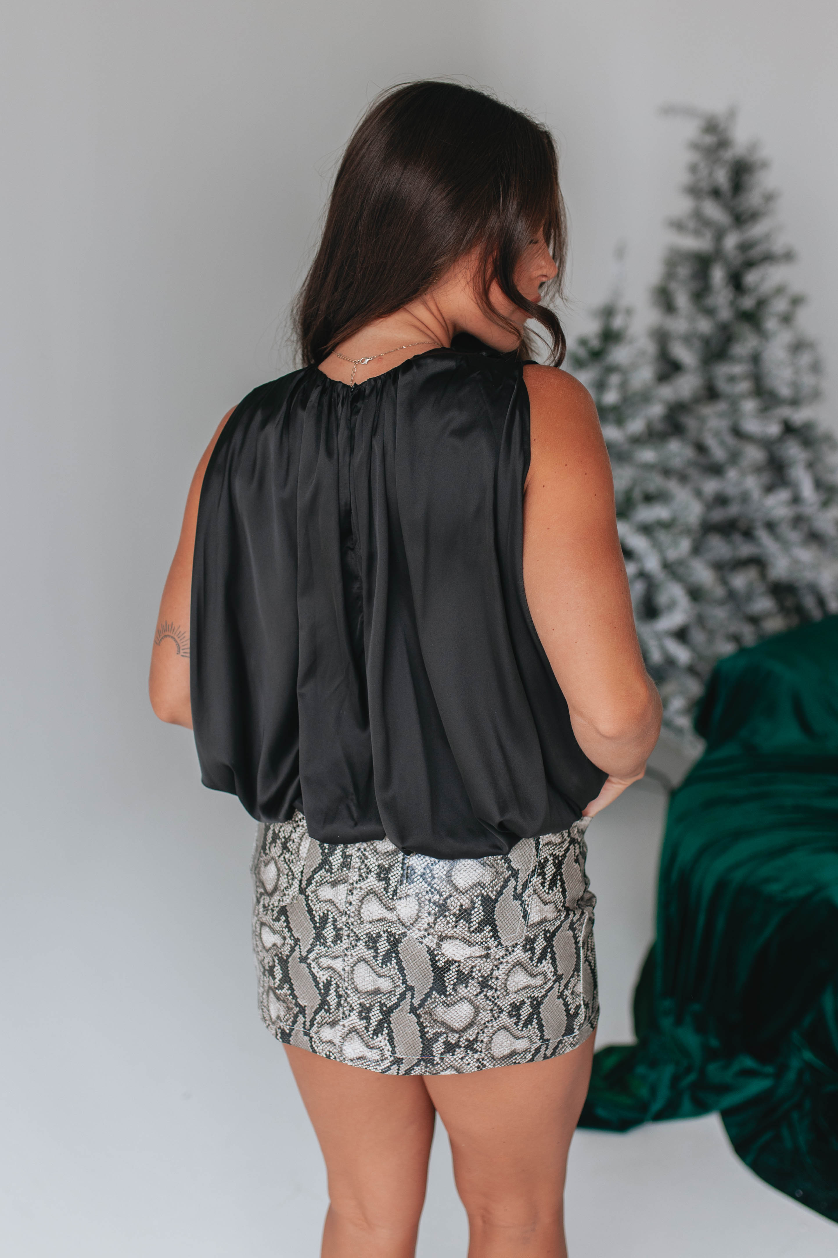 Melina Satin Top