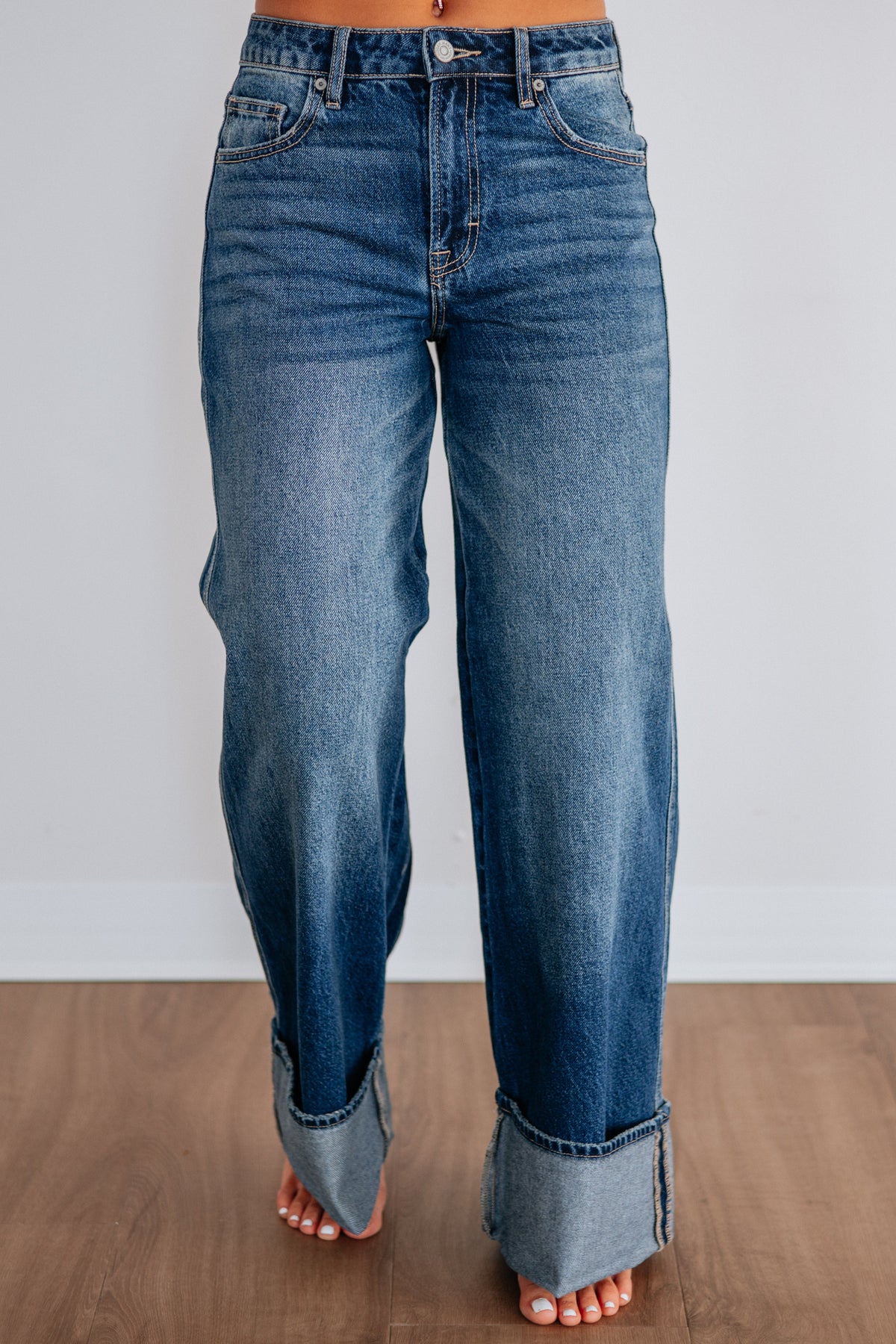 Nori Hidden Jeans - Dark Wash