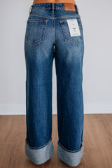 Nori Hidden Jeans - Dark Wash