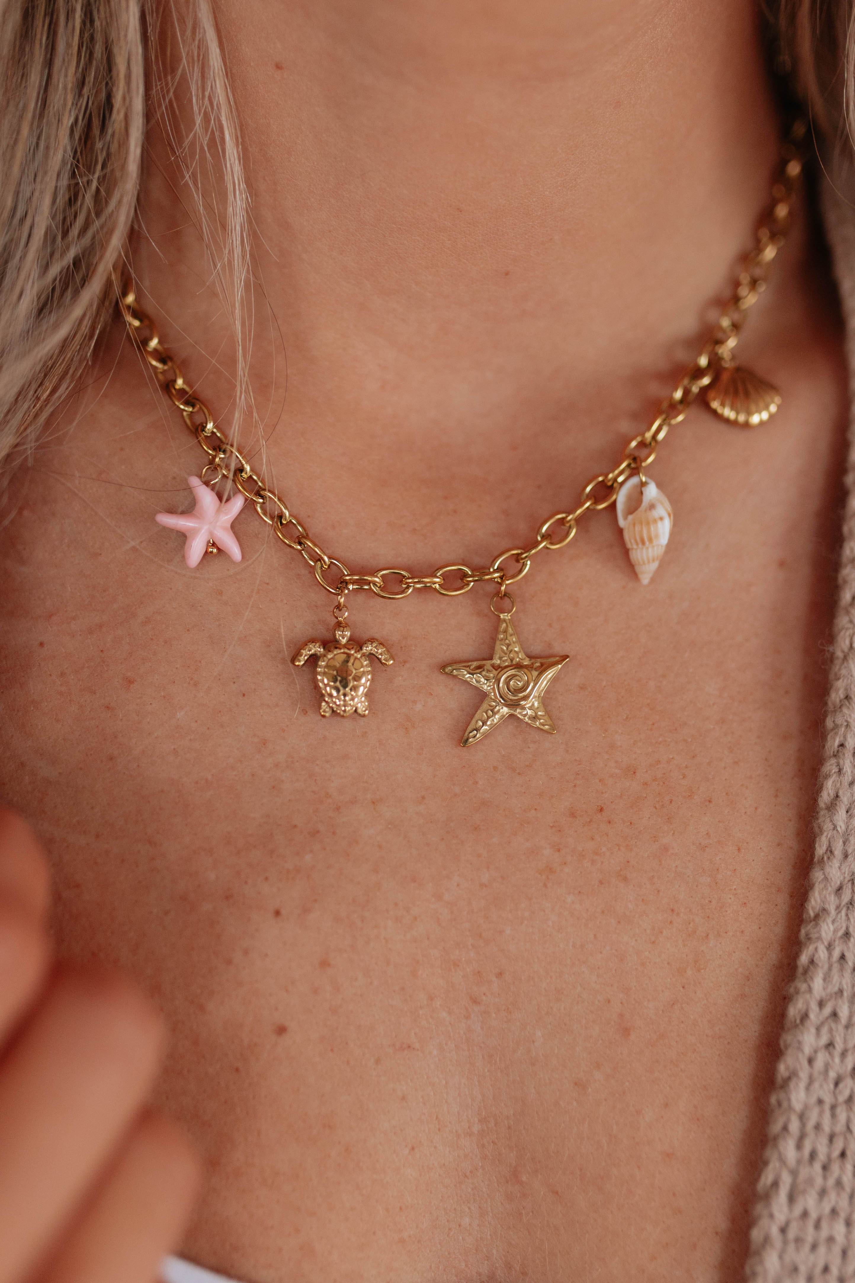 Jaimee Charm Necklace