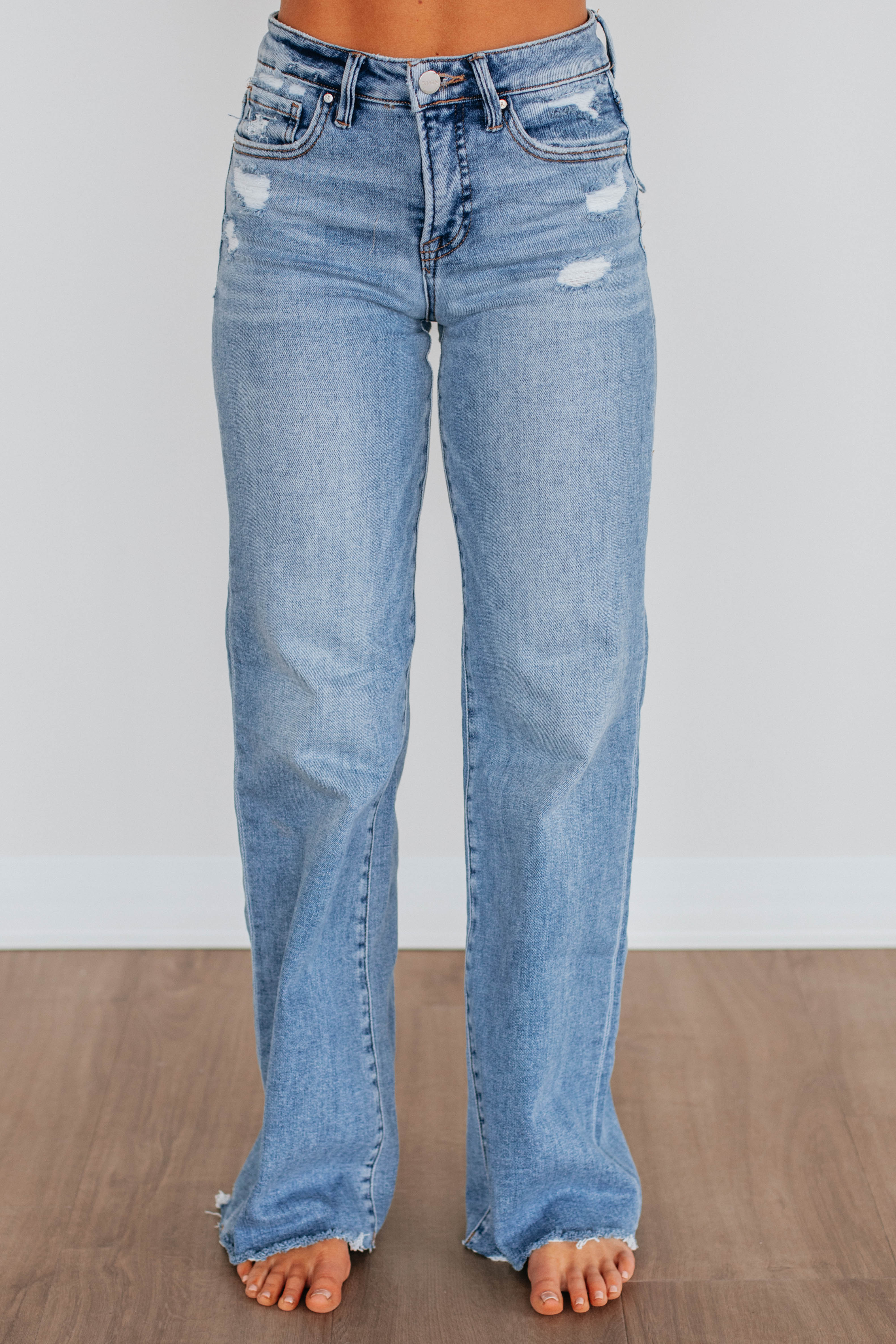 Adelyn Risen Jeans - Medium Wash