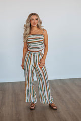 Karey Striped Pants
