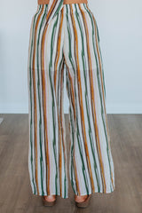 Karey Striped Pants
