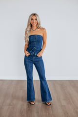 Kayleen Denim Jumpsuit