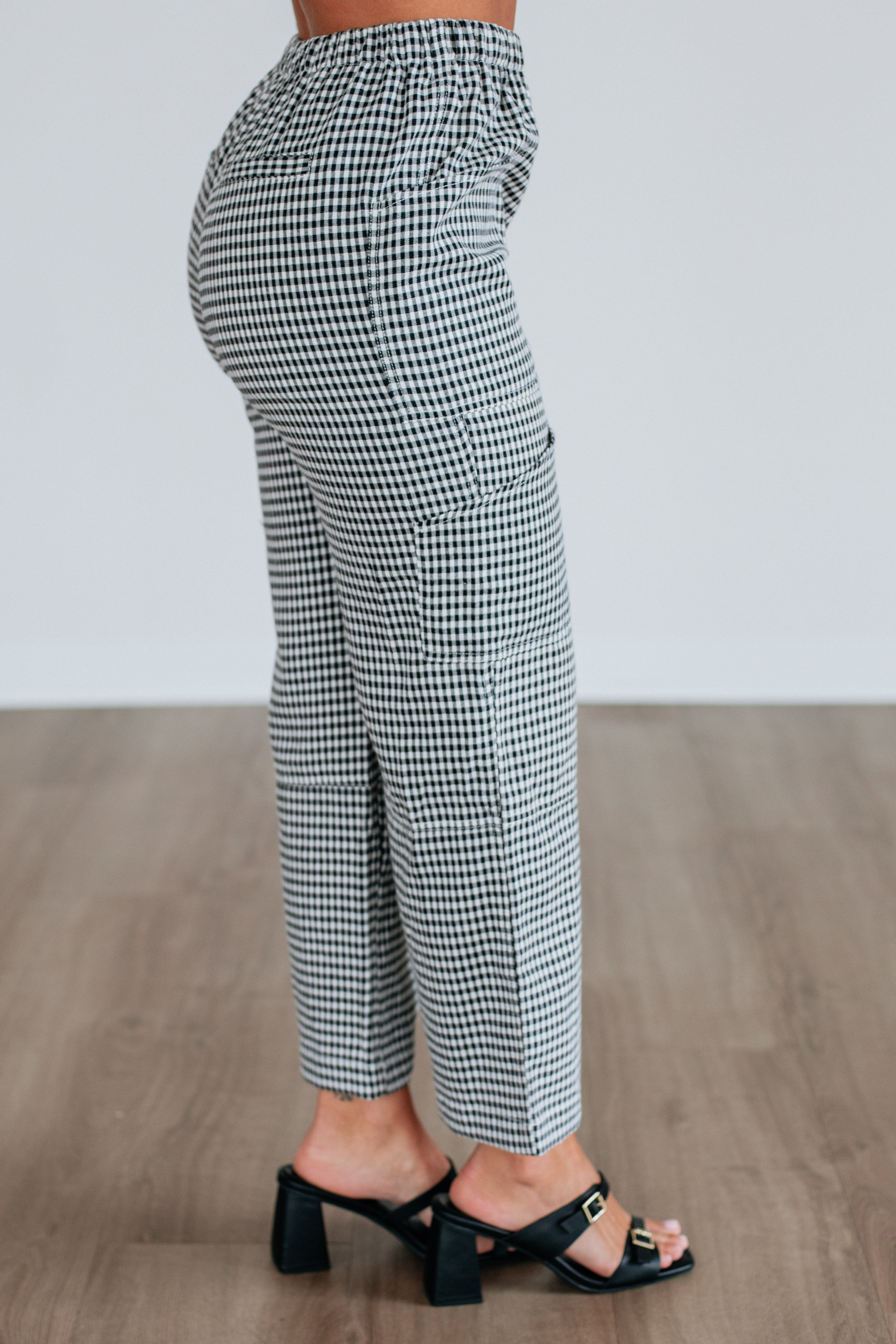 Oliya Plaid Pants