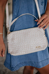 Fallon Woven Shoulder Bag