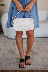 Fallon Woven Shoulder Bag