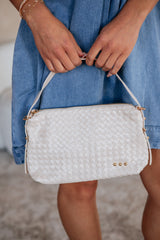 Fallon Woven Shoulder Bag