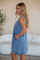 Larsa Denim Dress