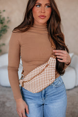 Tricia Checkered Bum Bag