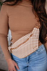 Tricia Checkered Bum Bag