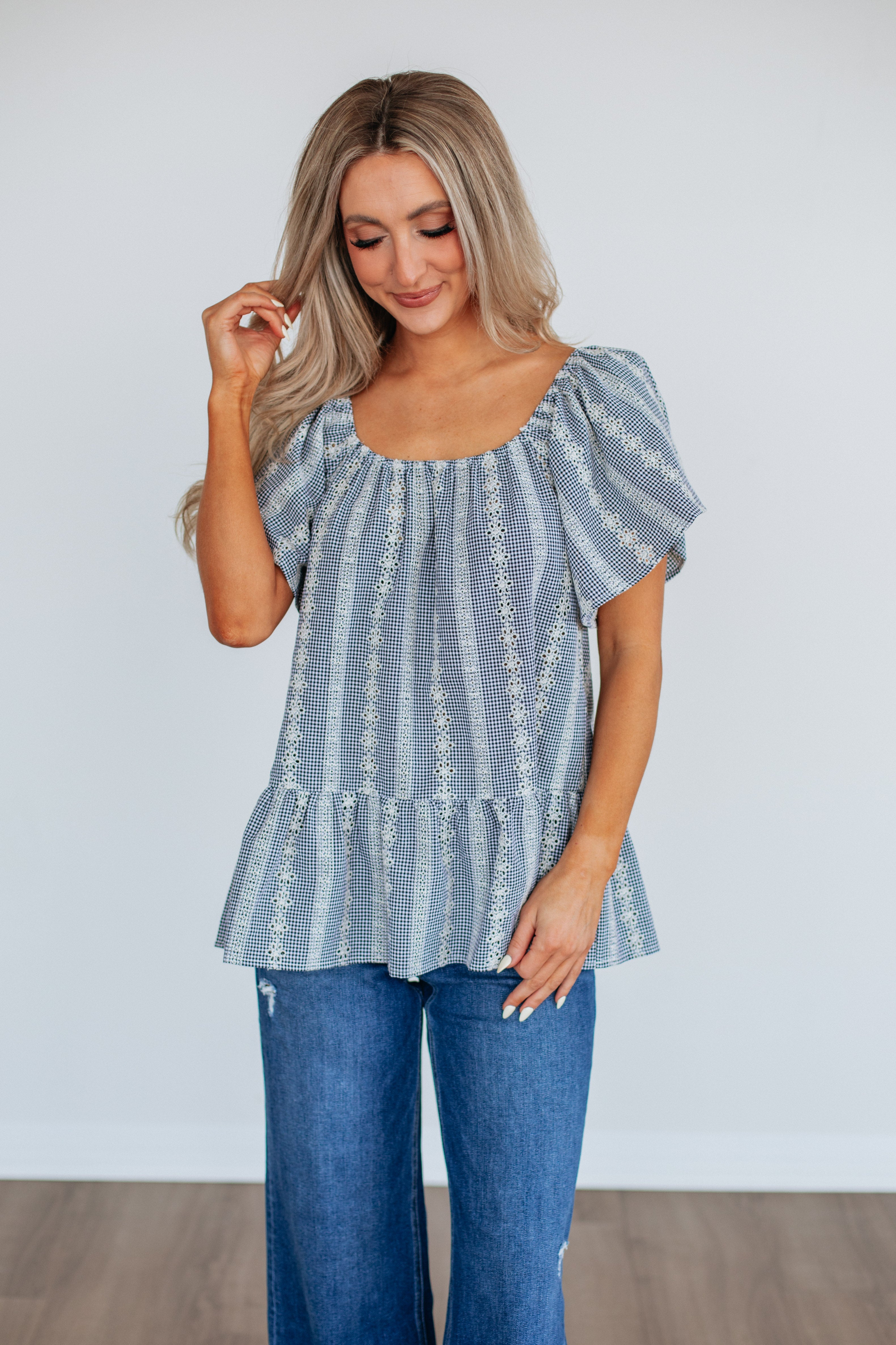 Alondra Top - Black Mix