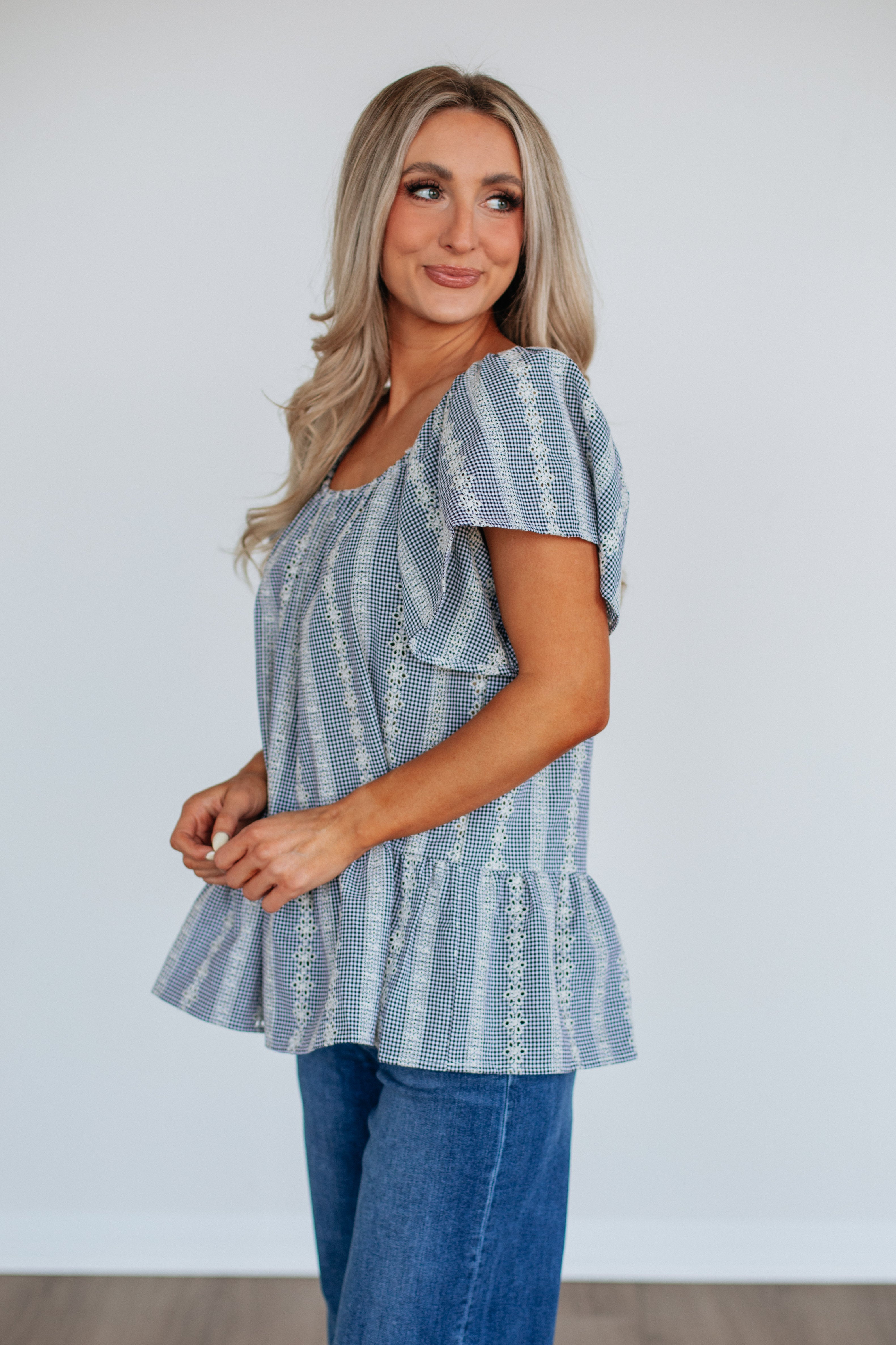 Alondra Top - Black Mix