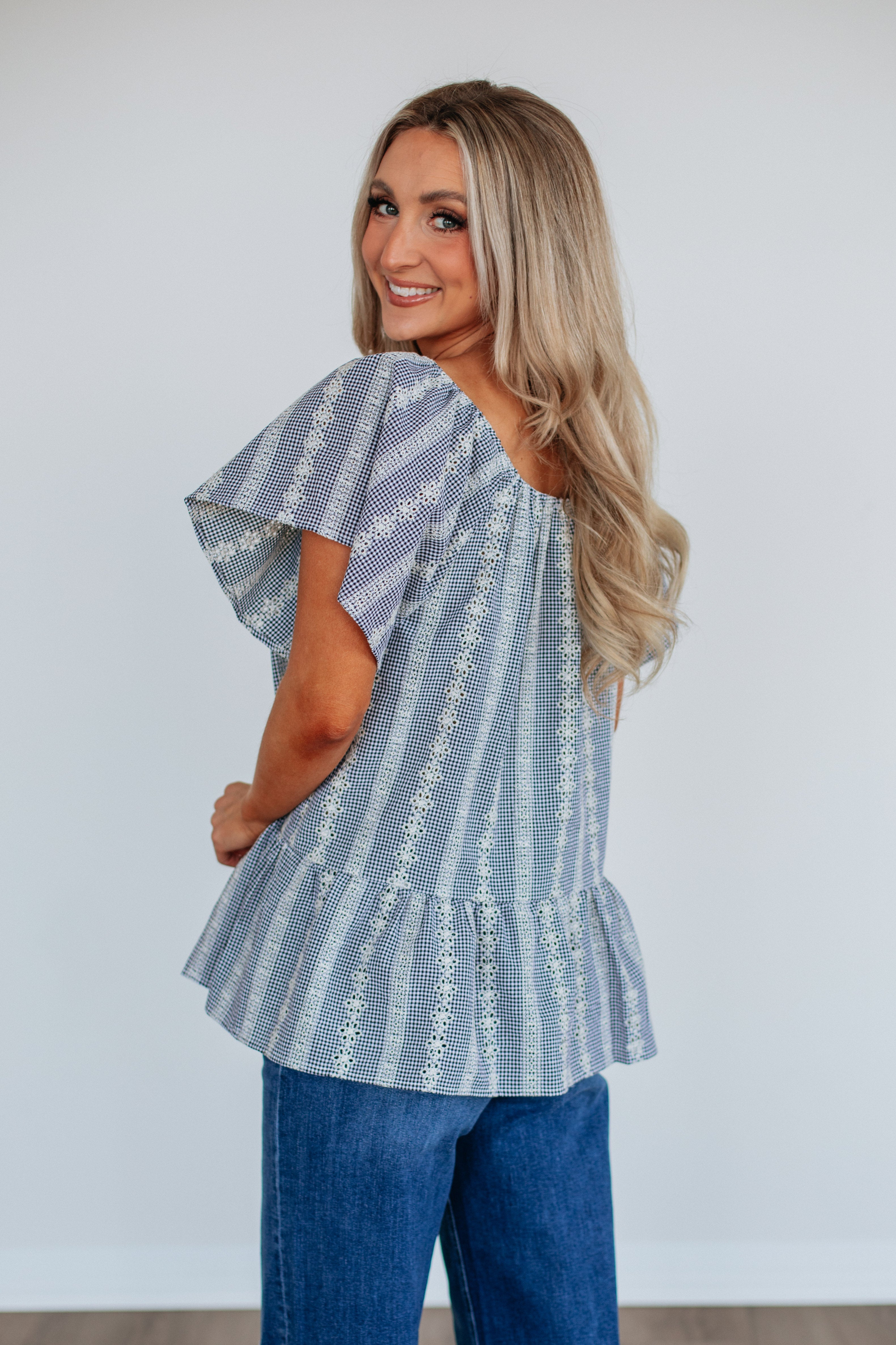 Alondra Top - Black Mix