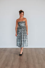 Memorable Glam Sequin Dress