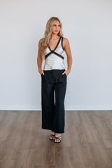 Molly Pinstriped Trousers