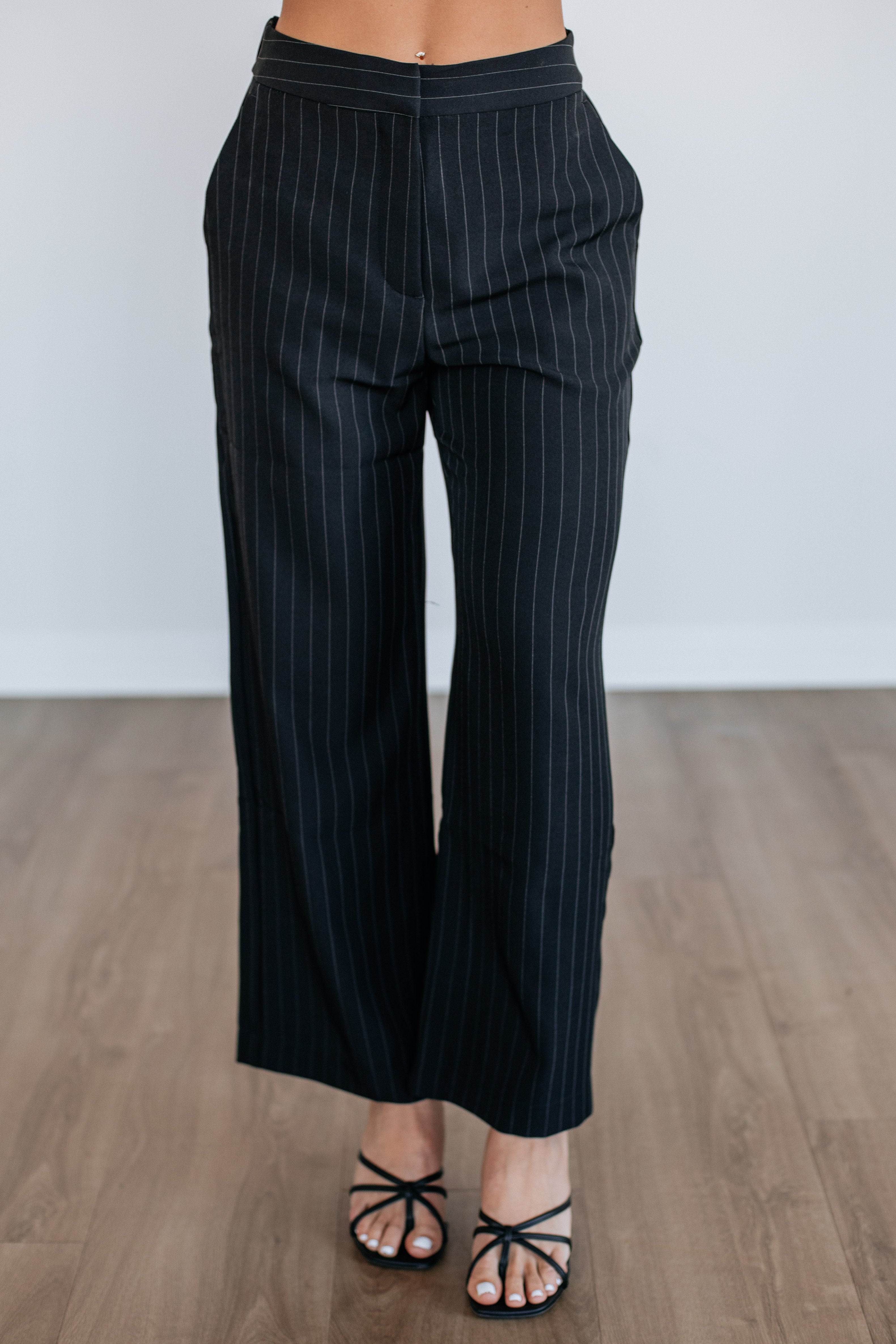 Molly Pinstriped Trousers