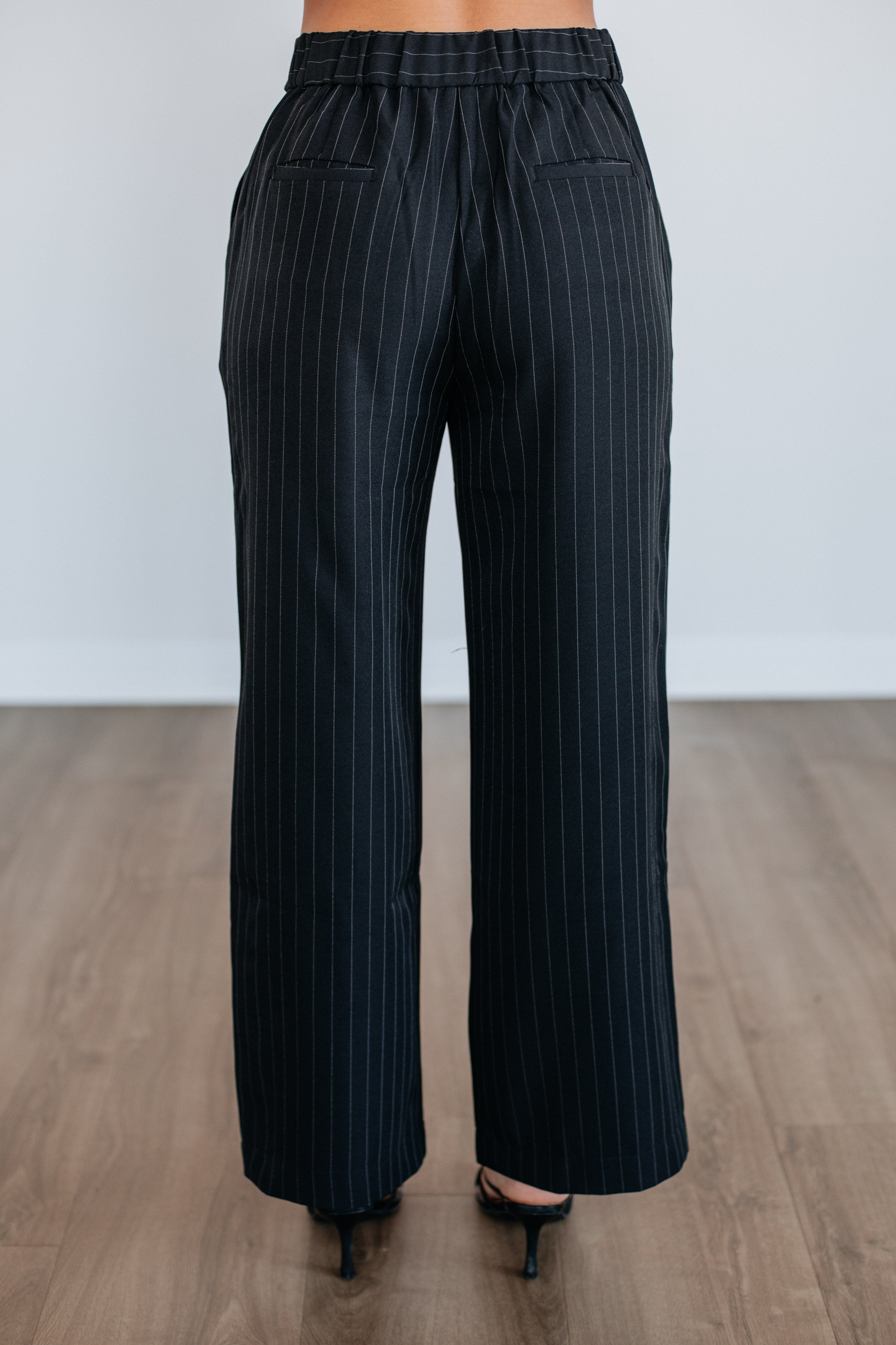 Molly Pinstriped Trousers