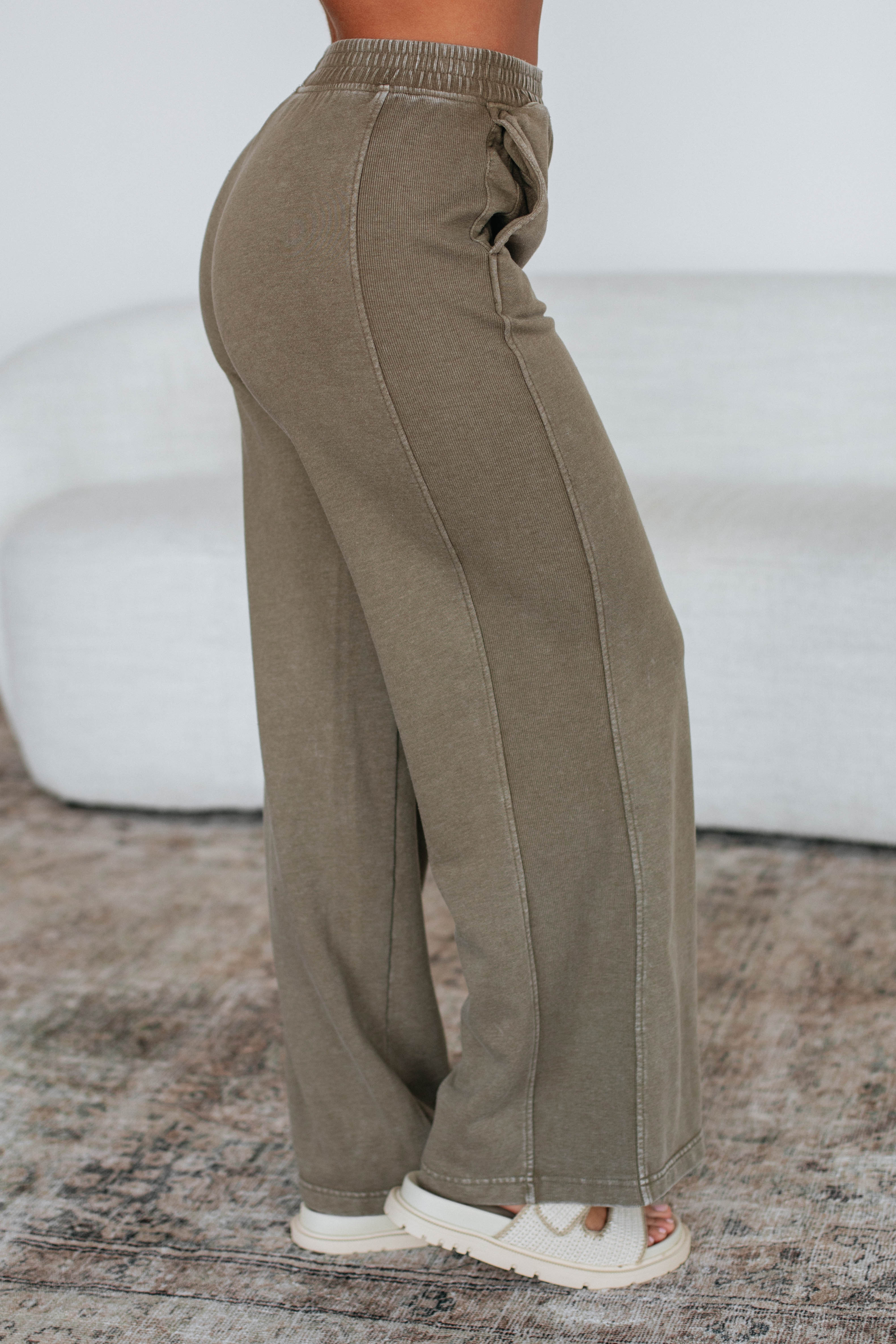 Rayn Lounge Pants - Moss