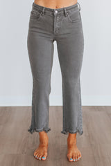 Neona Risen Jeans - Charcoal