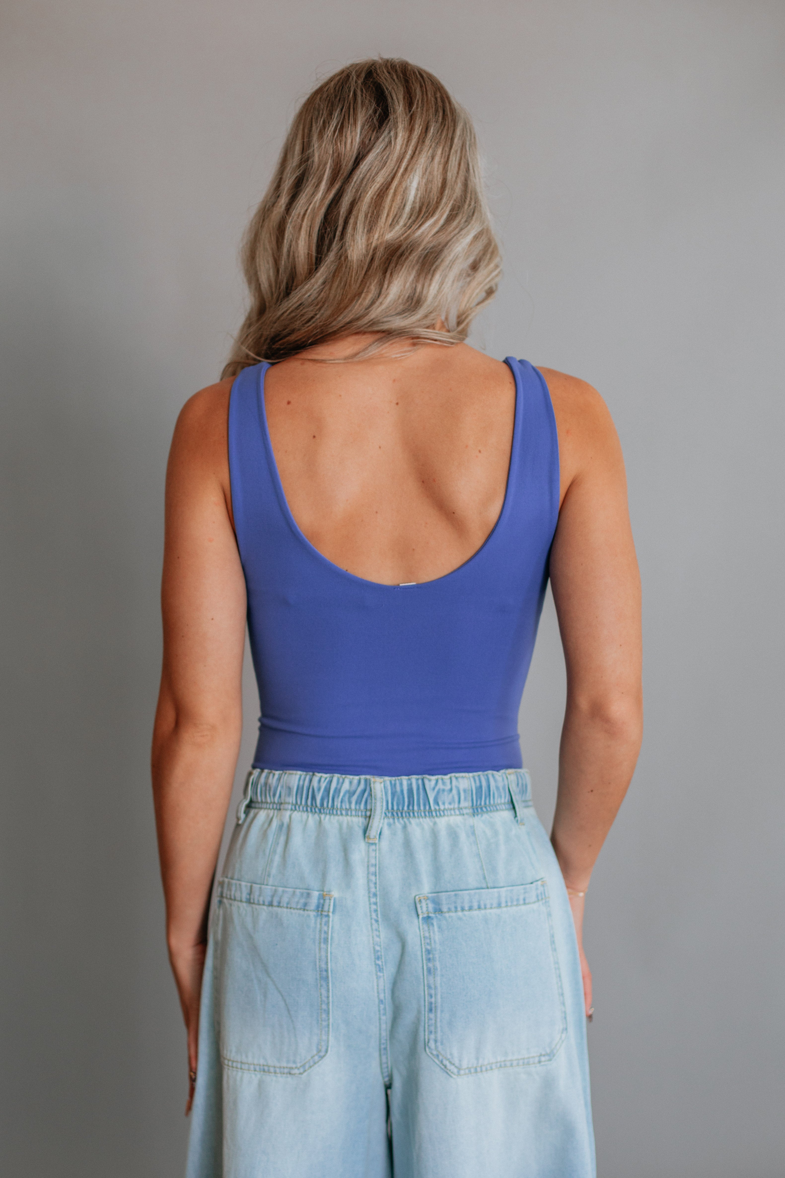 Sweet & Simple Bodysuit - Periwinkle