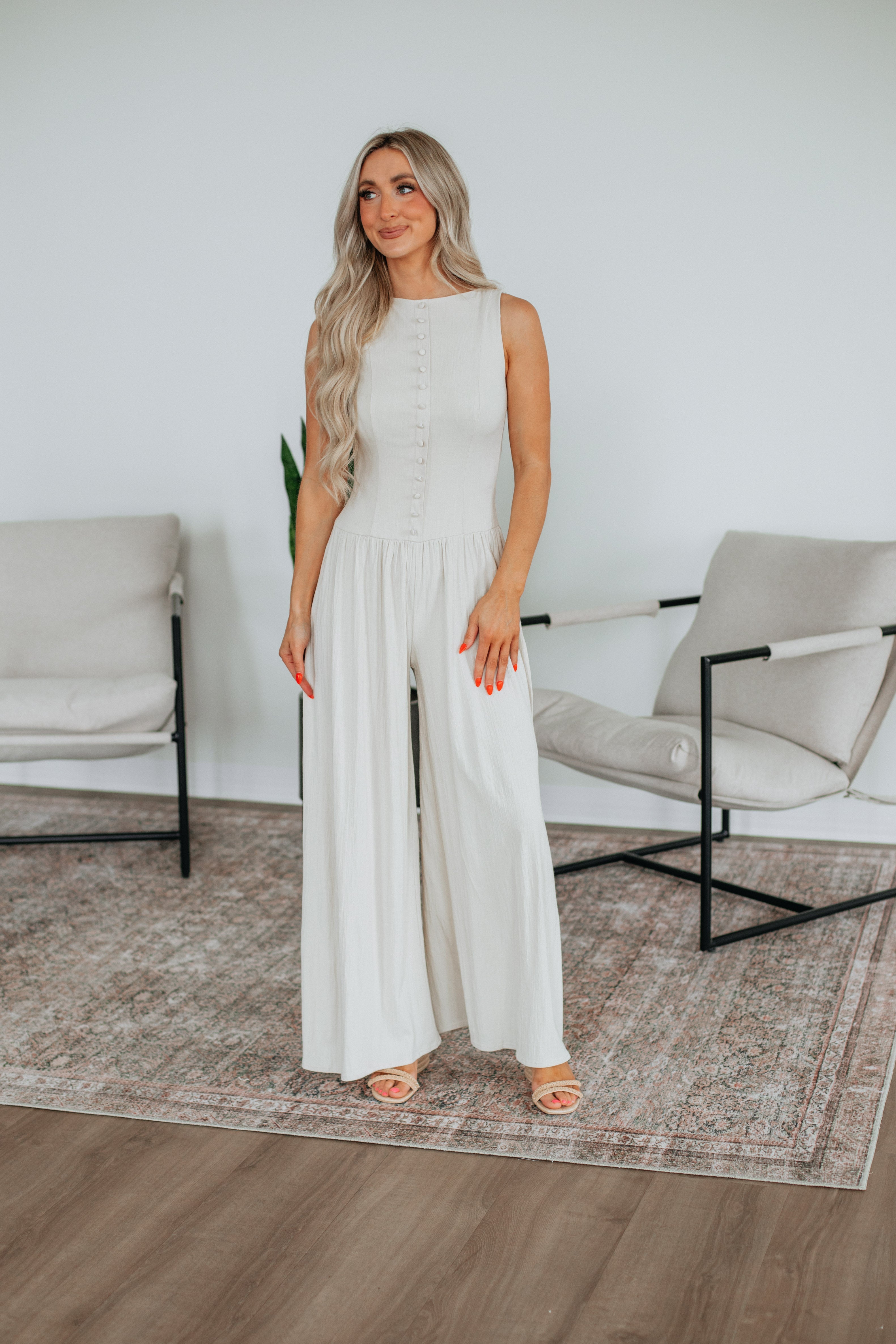 Noelle Linen Jumpsuit