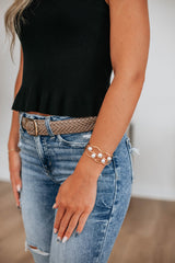 Pia Pearl Bangle Bracelet