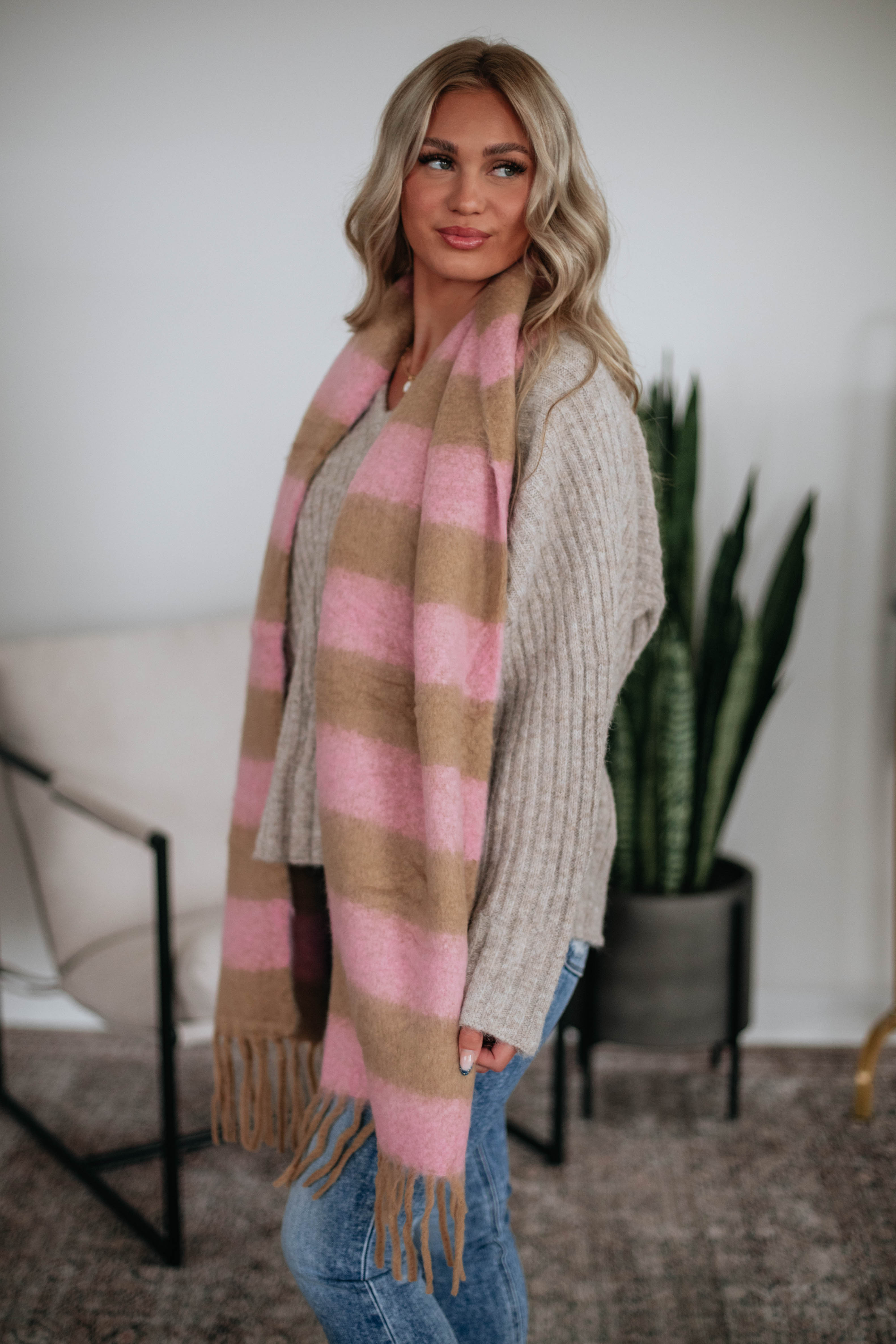 Ezrah Striped Scarf