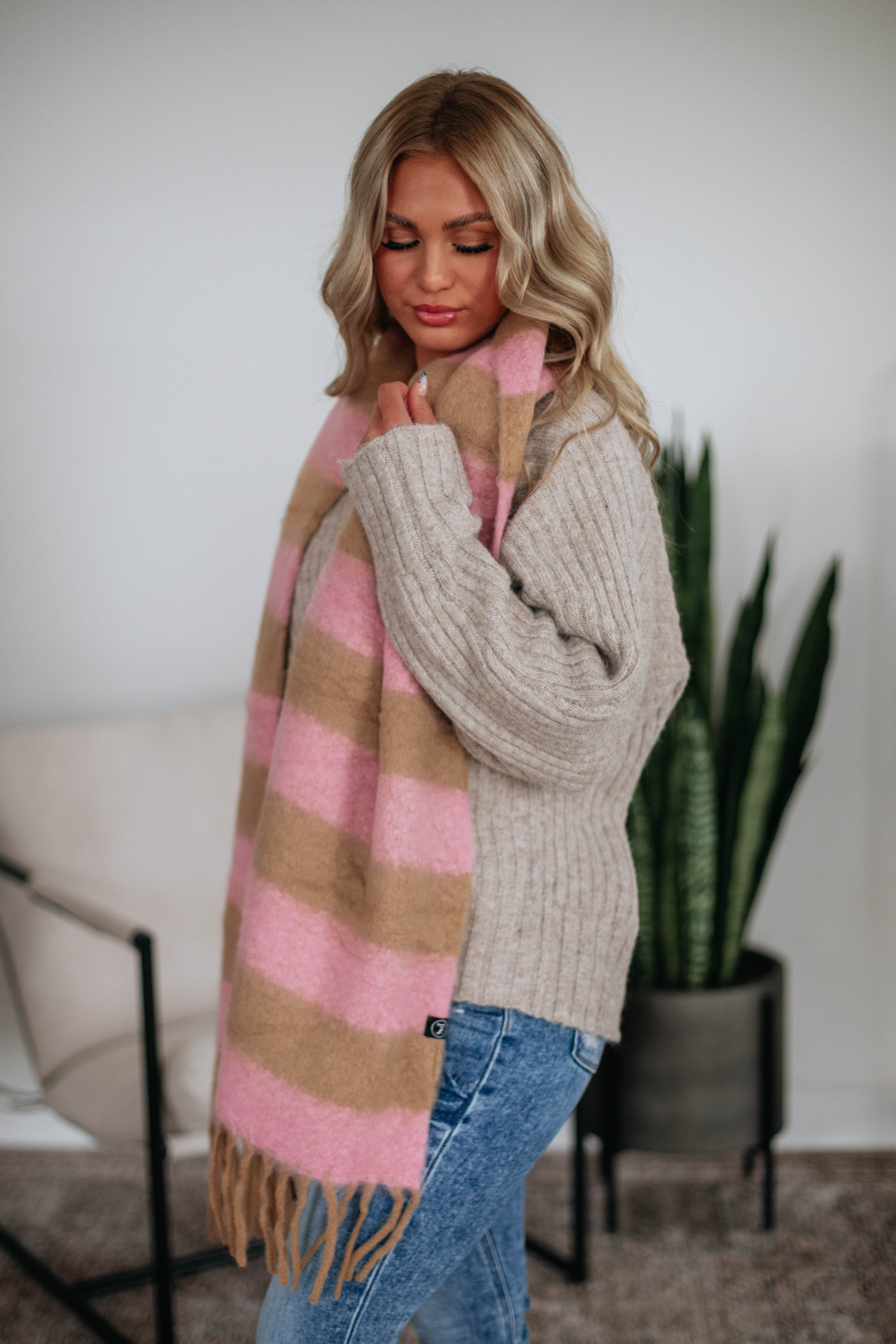 Ezrah Striped Scarf