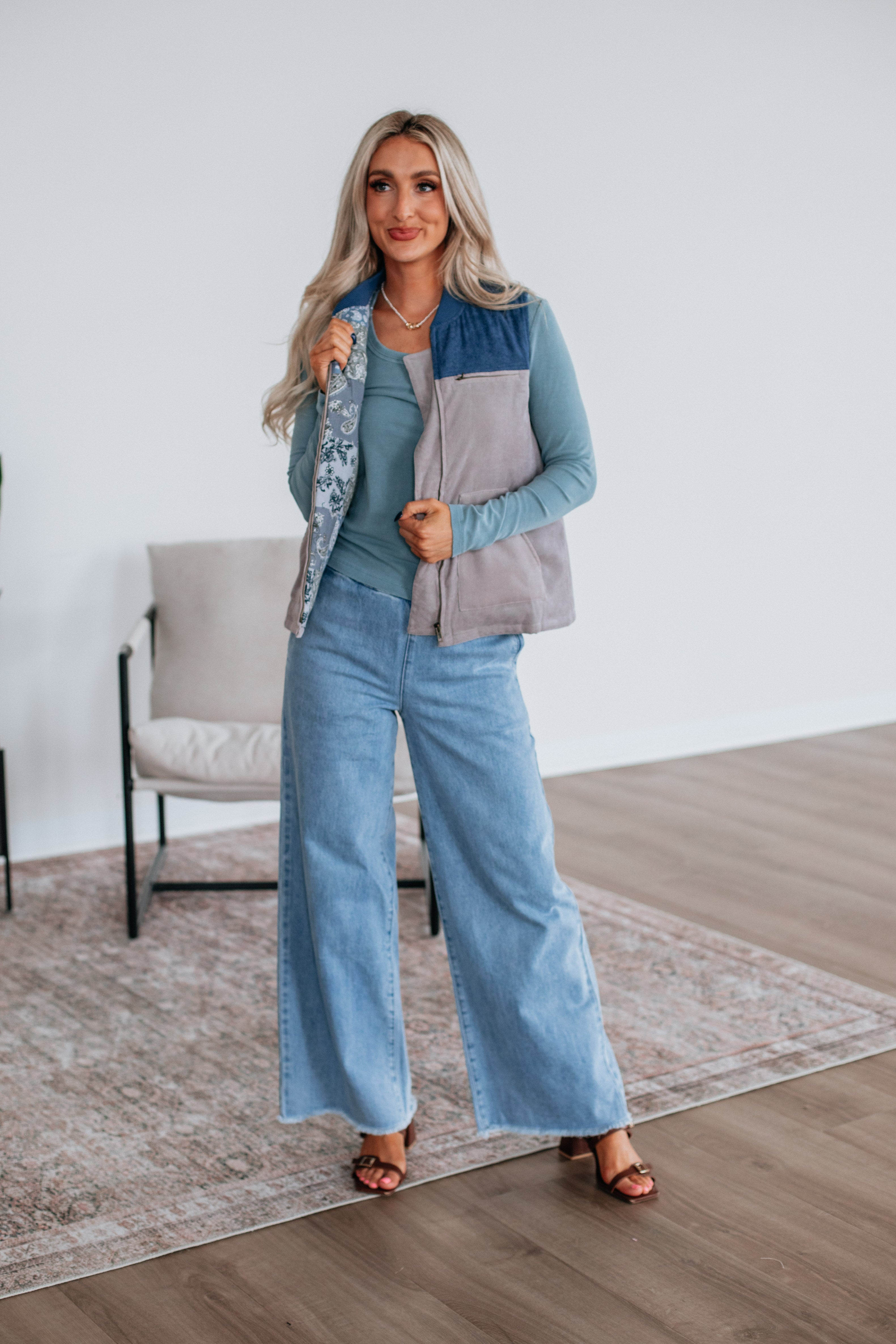 Abigail Corduroy Vest