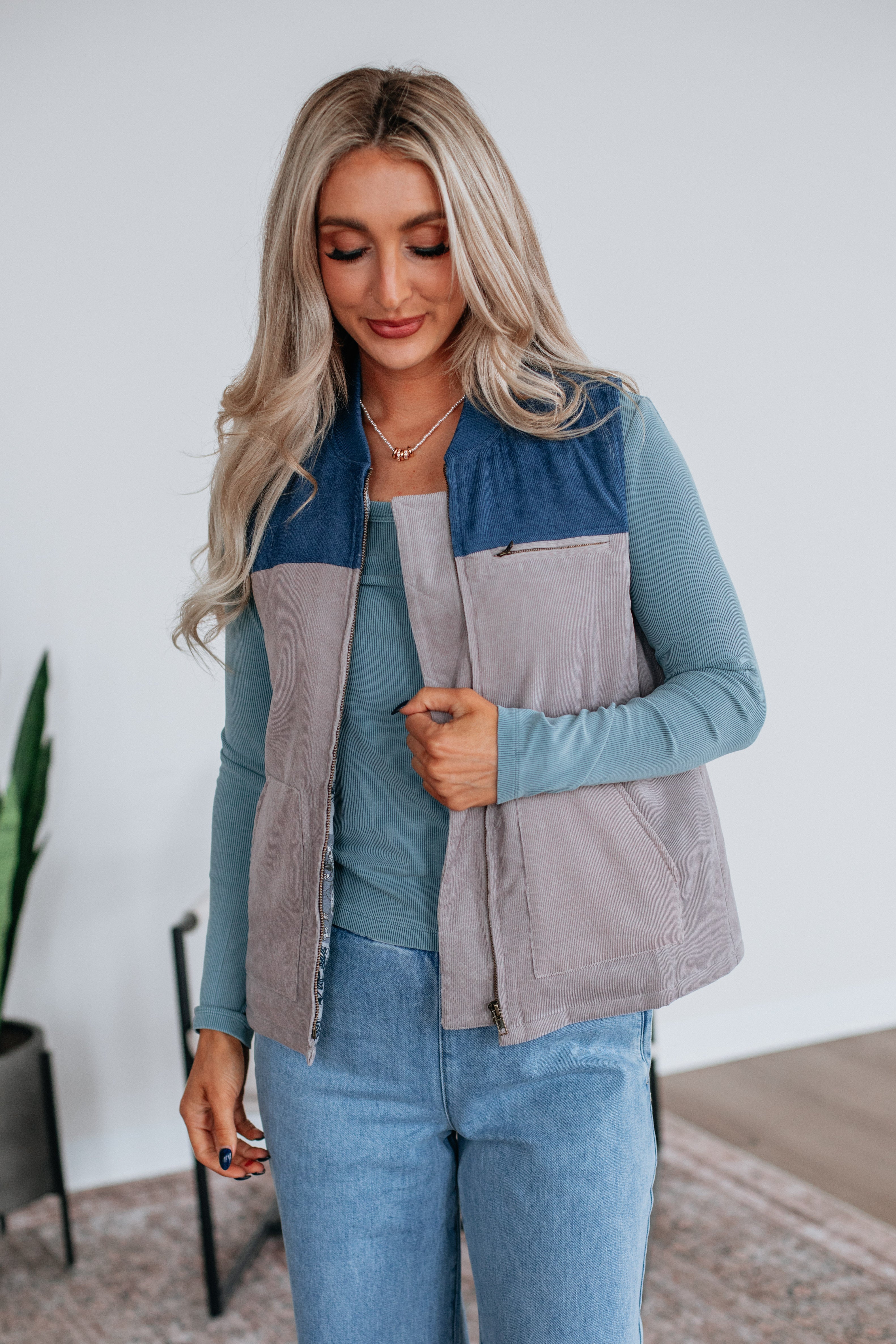 Abigail Corduroy Vest