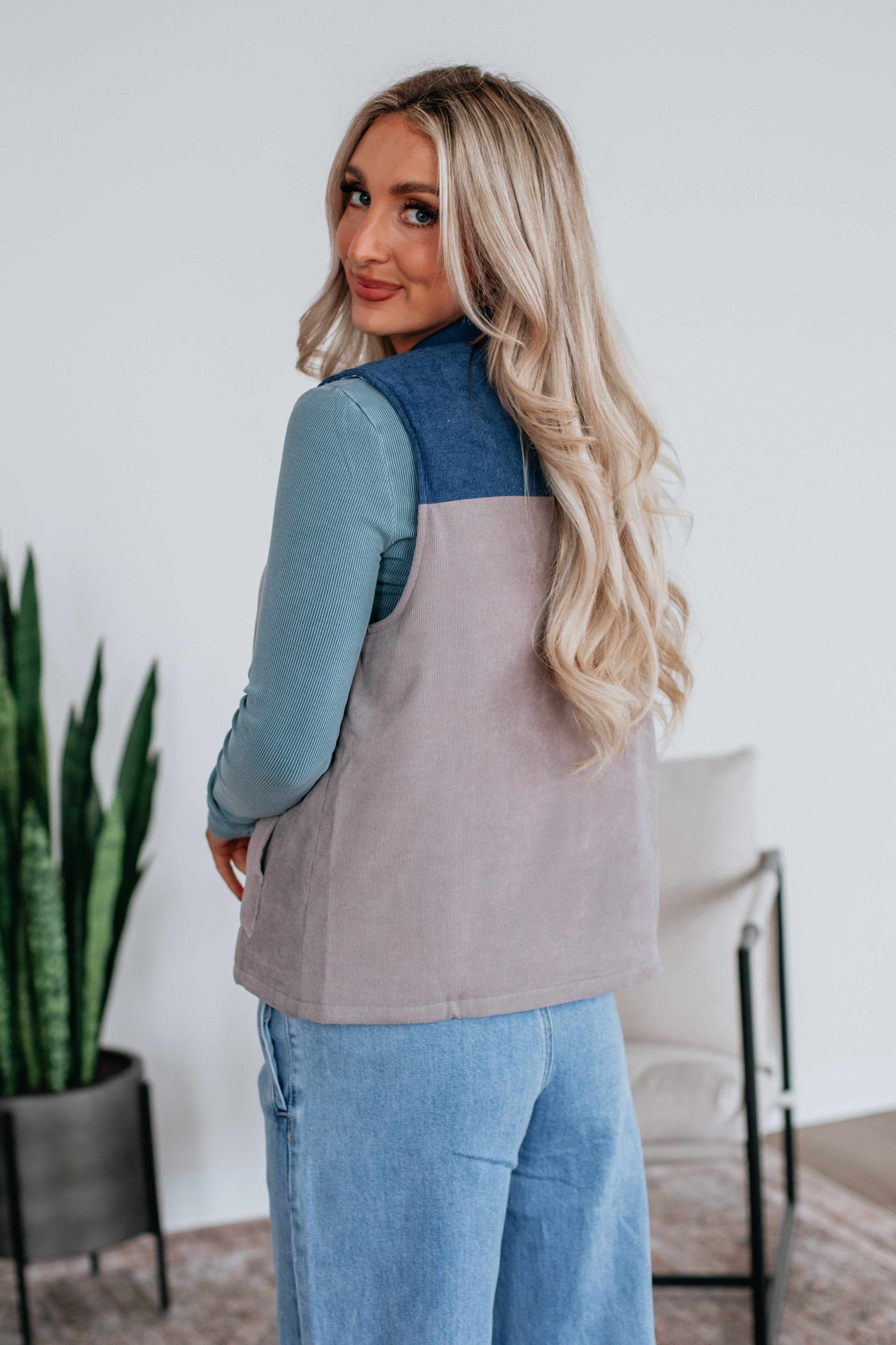 Abigail Corduroy Vest