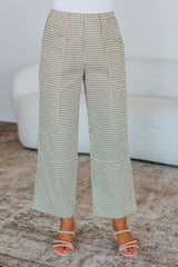 Oliya Plaid Pants