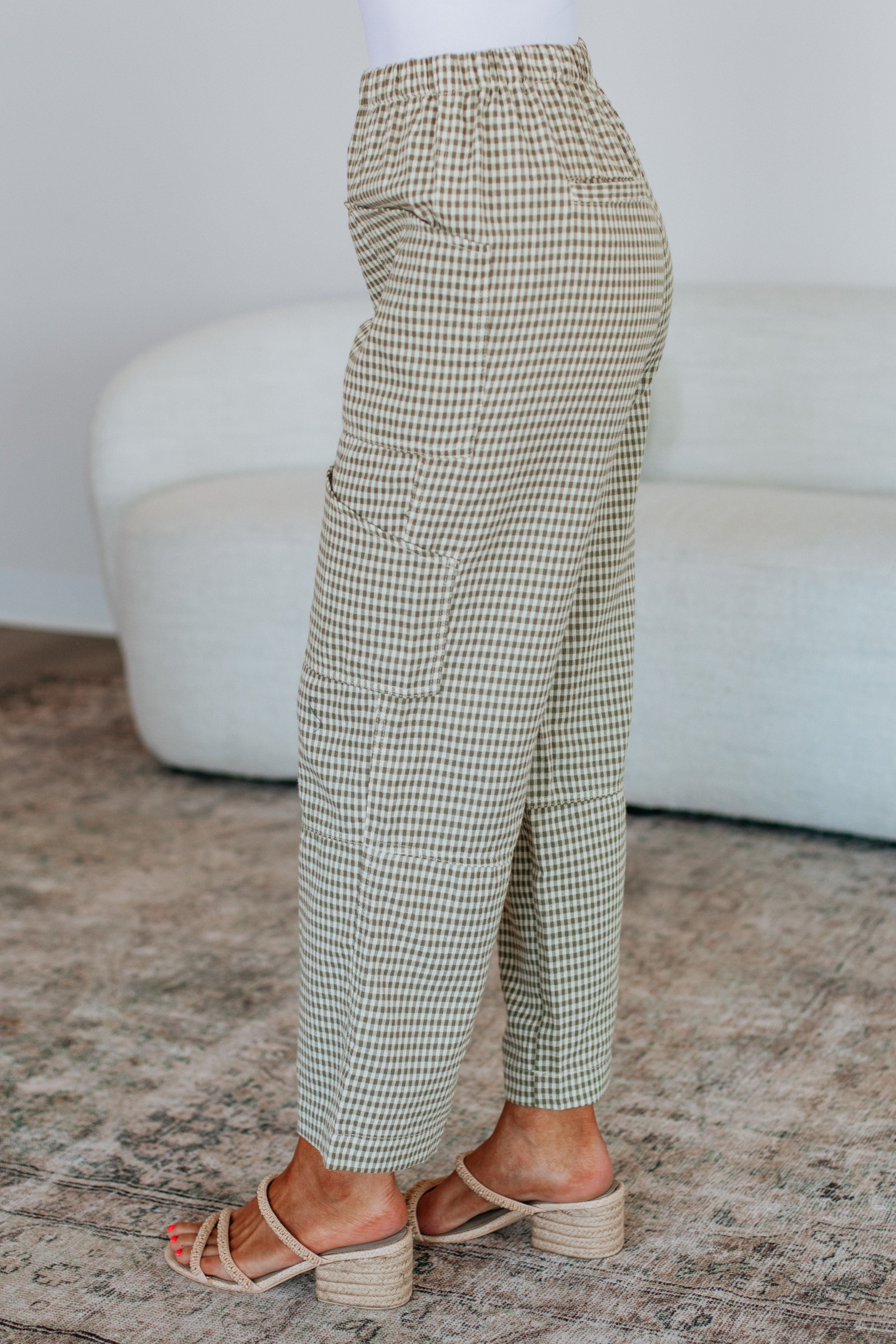 Oliya Plaid Pants