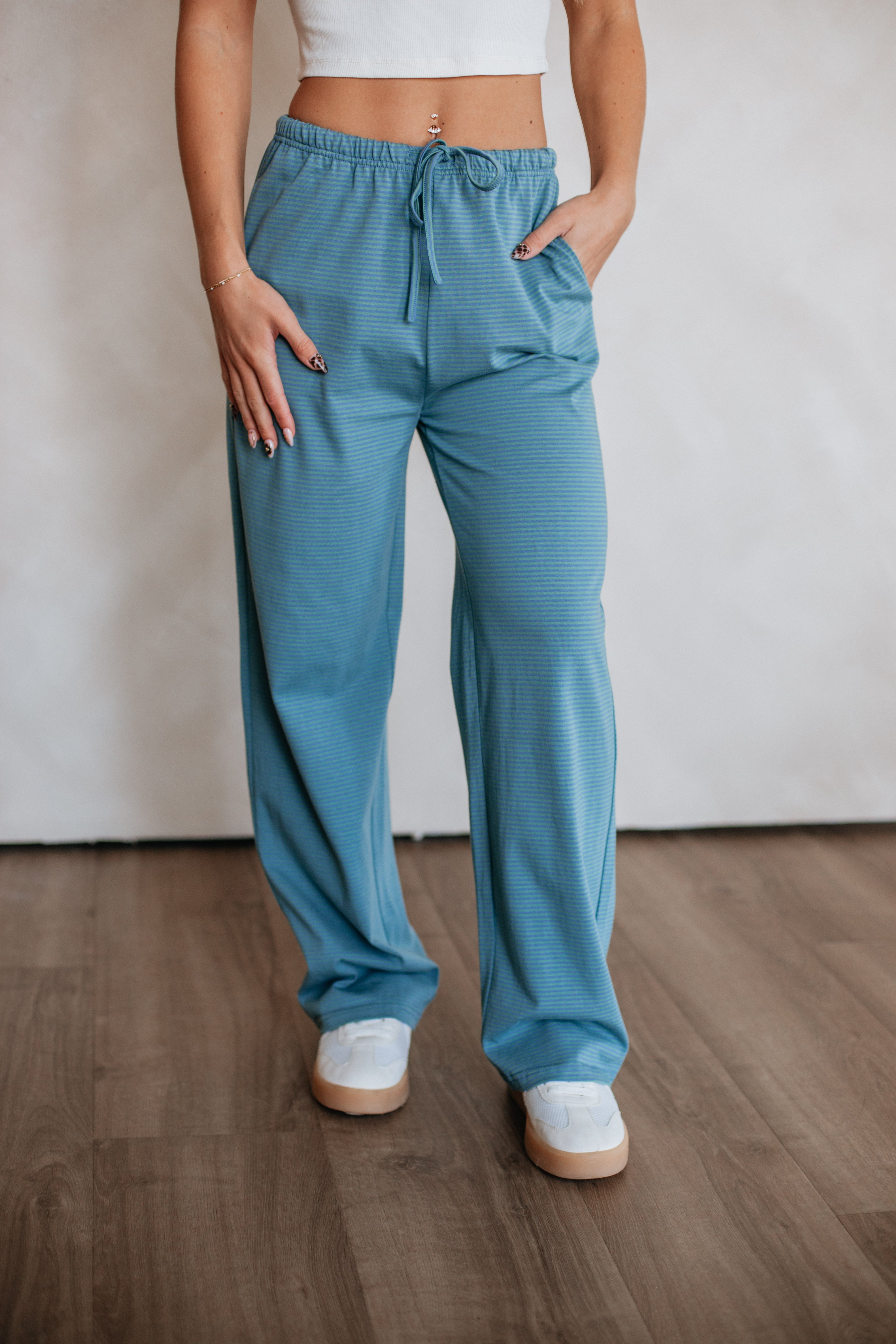 Malika Striped Lounge Pants