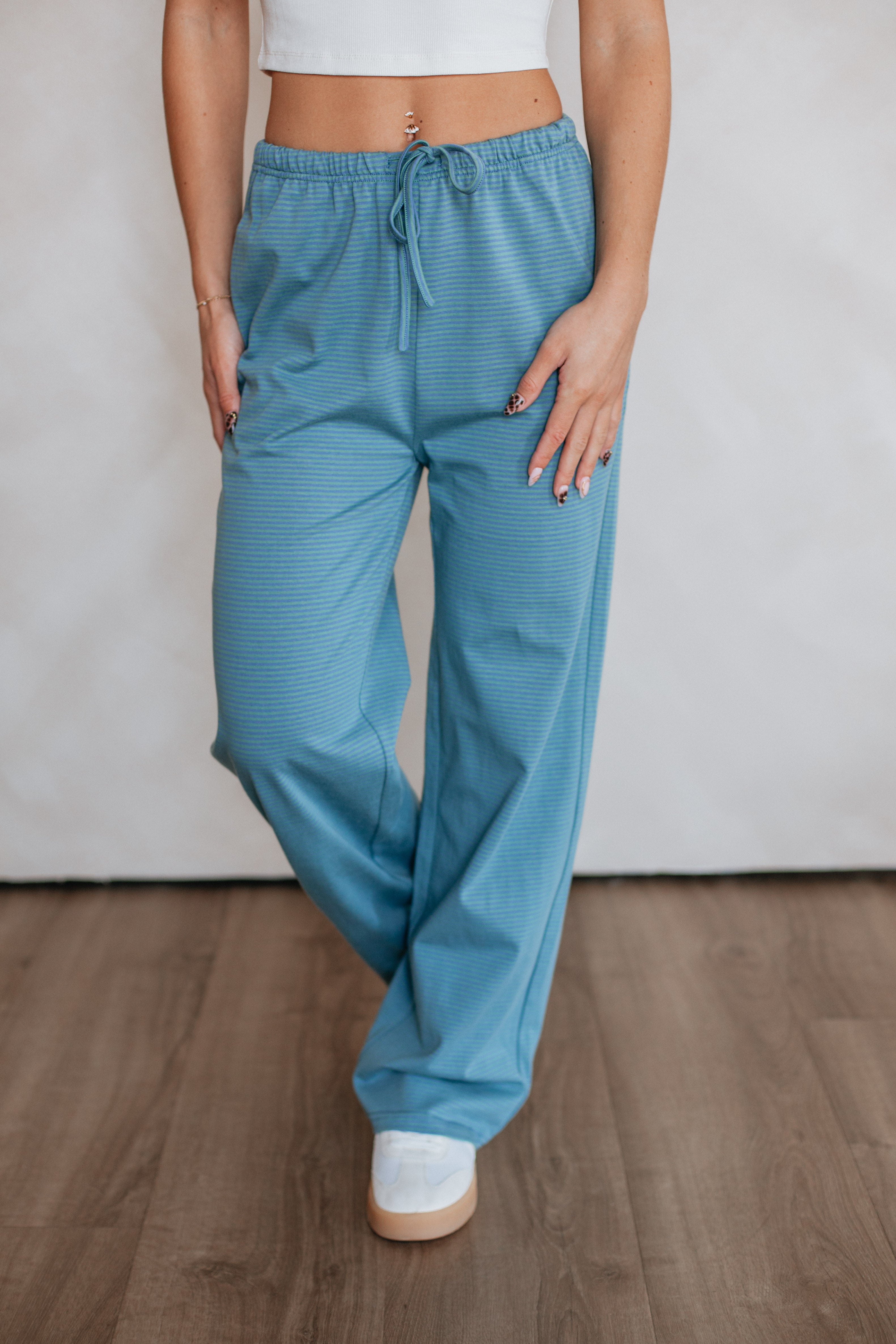 Malika Striped Lounge Pants