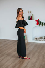 Playing Hard To Forget Dress - Black