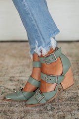 Proving My Point Heels - Sage