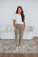 Sylvia Lounge Pants - Mushroom