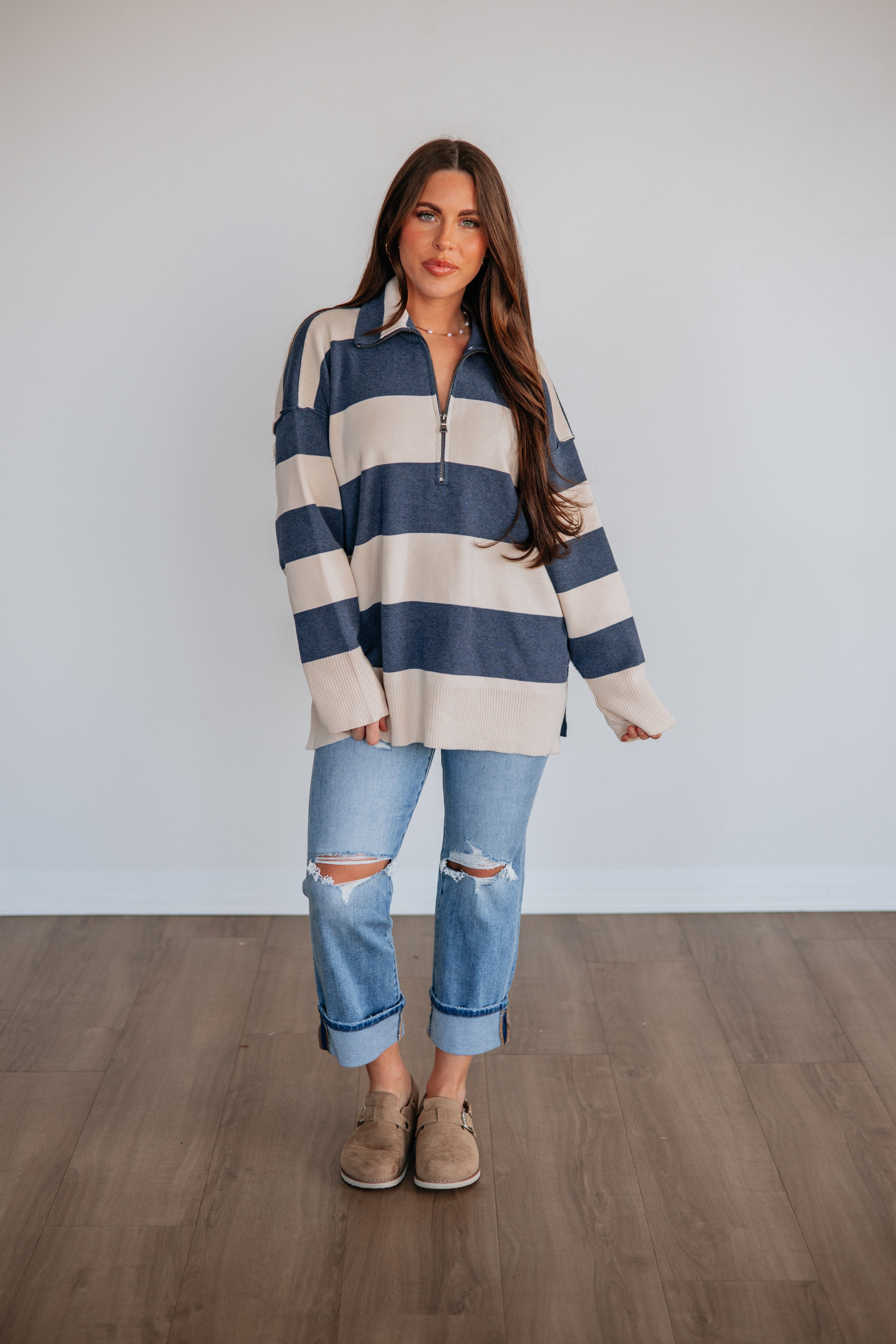 Terrie Half-Zip Pullover